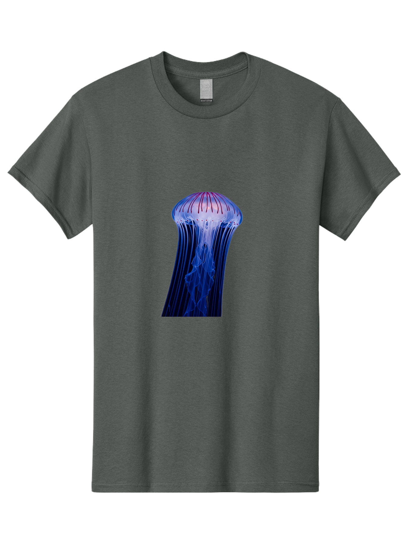 Jellyfish-8 Men'S Graphic Tee, 100% Cotton, Comfortable Casual Summer Wear, Machine Washable, Vintage Camera, Old Camera, Antique Camera, Black Camera, Classic Photography, Photography Equipment, Nostalgic Device, Film Camera, Camera Art Baj521