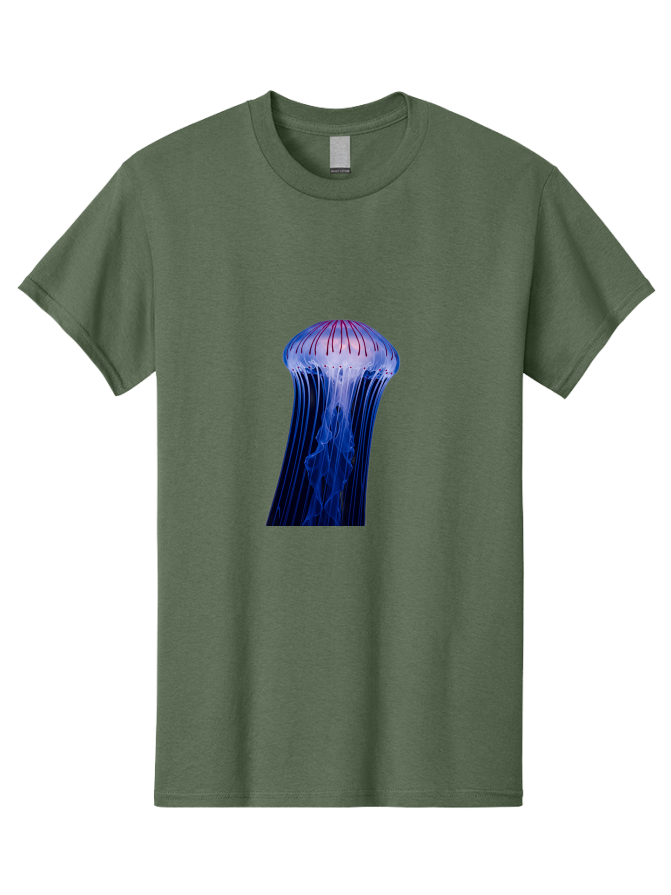 Jellyfish-8 Men'S Graphic Tee, 100% Cotton, Comfortable Casual Summer Wear, Machine Washable, Vintage Camera, Old Camera, Antique Camera, Black Camera, Classic Photography, Photography Equipment, Nostalgic Device, Film Camera, Camera Art Baj521