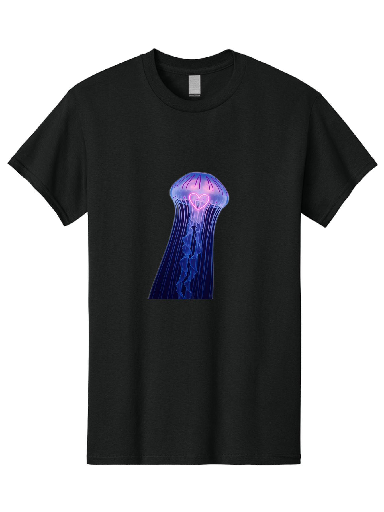 Jellyfish-Heart Men'S Graphic Tee, 100% Cotton, Comfortable Casual Summer Wear, Machine Washable, Vintage Camera, Old Camera, Antique Camera, Black Camera, Classic Photography, Photography Equipment, Nostalgic Device, Film Camera, Camera Art Baj523