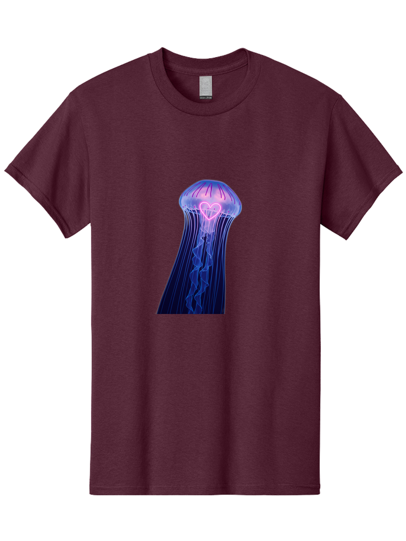 Jellyfish-Heart Men'S Graphic Tee, 100% Cotton, Comfortable Casual Summer Wear, Machine Washable, Vintage Camera, Old Camera, Antique Camera, Black Camera, Classic Photography, Photography Equipment, Nostalgic Device, Film Camera, Camera Art Baj523