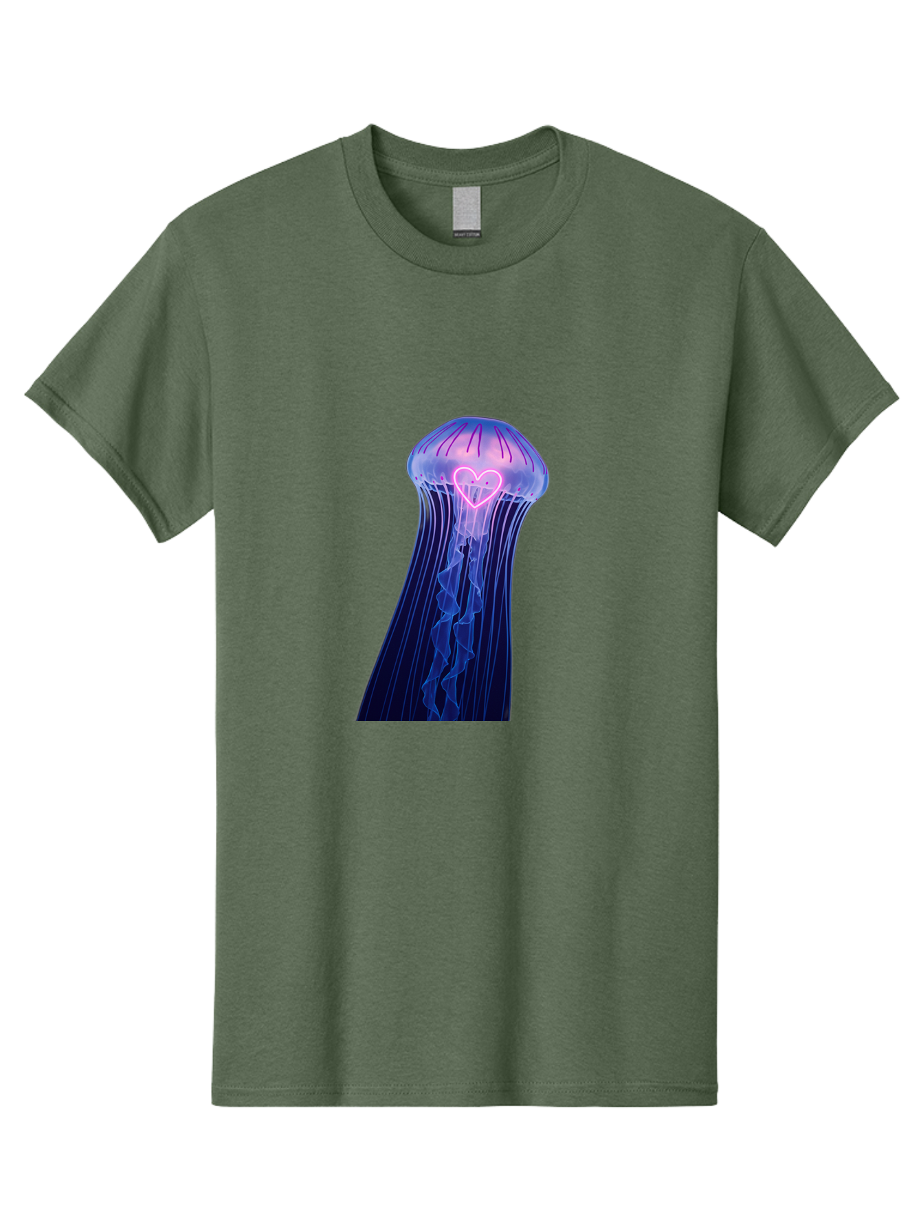 Jellyfish-Heart Men'S Graphic Tee, 100% Cotton, Comfortable Casual Summer Wear, Machine Washable, Vintage Camera, Old Camera, Antique Camera, Black Camera, Classic Photography, Photography Equipment, Nostalgic Device, Film Camera, Camera Art Baj523