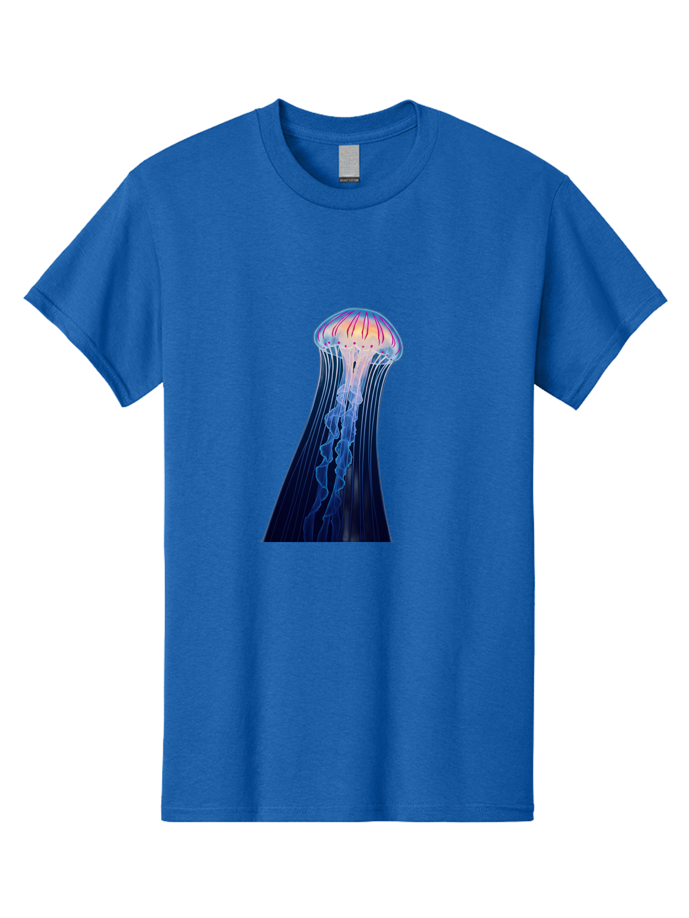 Jellyfish-Illustration Men'S Graphic Tee, 100% Cotton, Comfortable Casual Summer Wear, Machine Washable, Vintage Camera, Old Camera, Antique Camera, Black Camera, Classic Photography, Photography Equipment, Nostalgic Device, Film Camera, Baj524