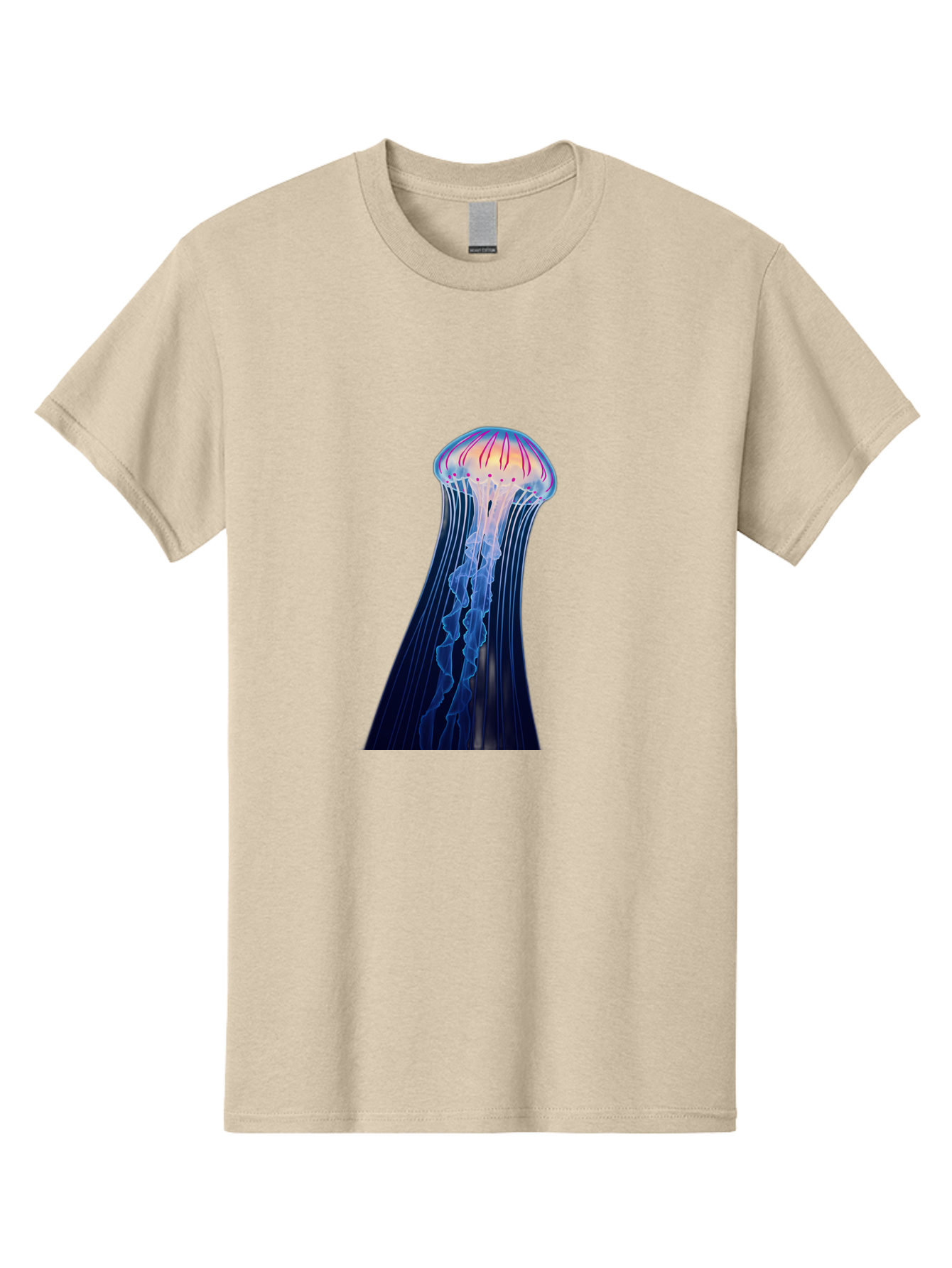 Jellyfish-Illustration Men'S Graphic Tee, 100% Cotton, Comfortable Casual Summer Wear, Machine Washable, Vintage Camera, Old Camera, Antique Camera, Black Camera, Classic Photography, Photography Equipment, Nostalgic Device, Film Camera, Baj524