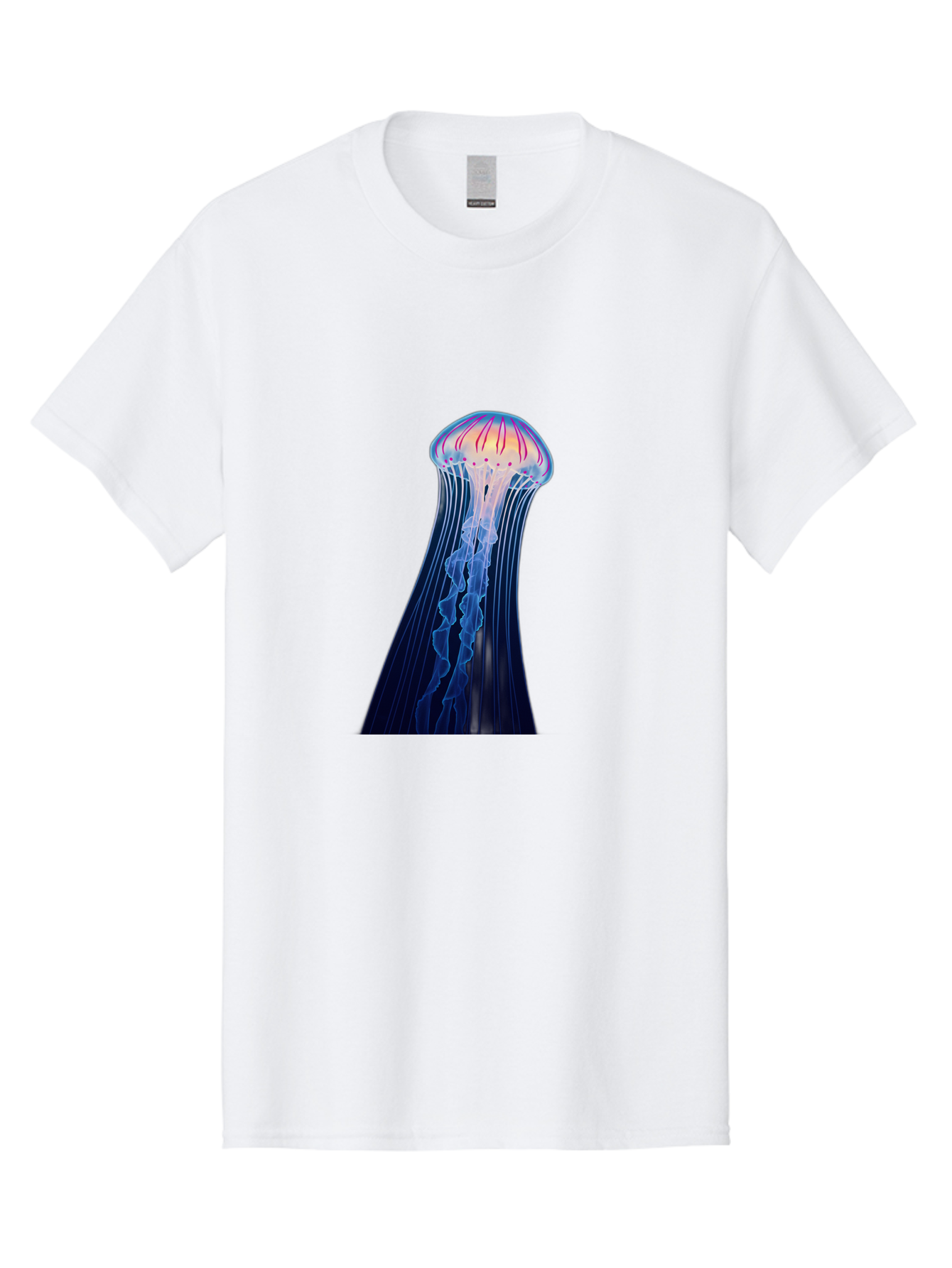 Jellyfish-Illustration Men'S Graphic Tee, 100% Cotton, Comfortable Casual Summer Wear, Machine Washable, Vintage Camera, Old Camera, Antique Camera, Black Camera, Classic Photography, Photography Equipment, Nostalgic Device, Film Camera, Baj524