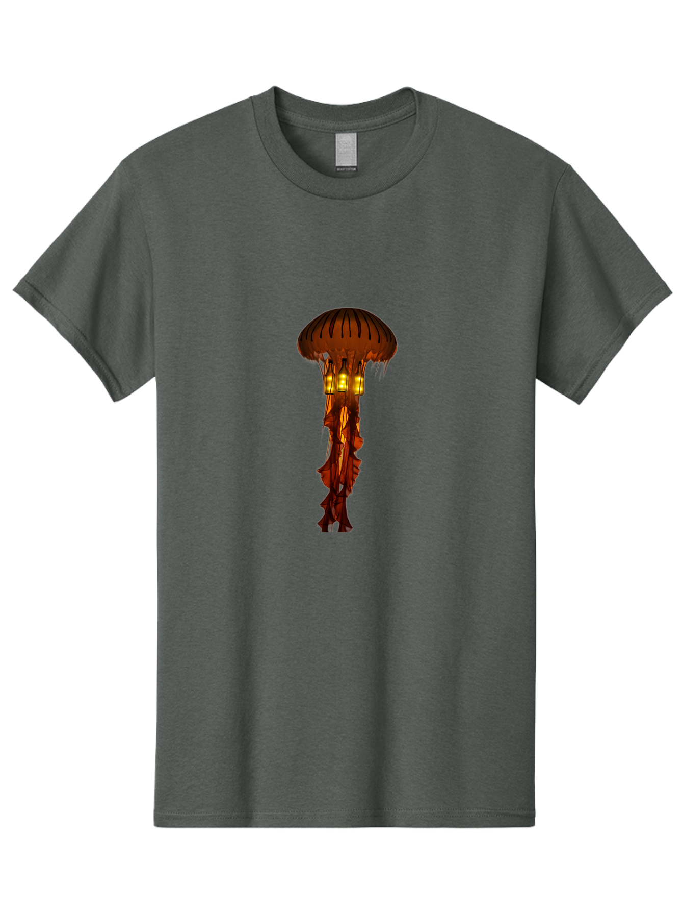 Jellyfish-Lantern Men'S Graphic Tee, 100% Cotton, Comfortable Casual Summer Wear, Machine Washable, Vintage Camera, Old Camera, Antique Camera, Black Camera, Classic Photography, Photography Equipment, Nostalgic Device, Film Camera, Camera Art Baj525