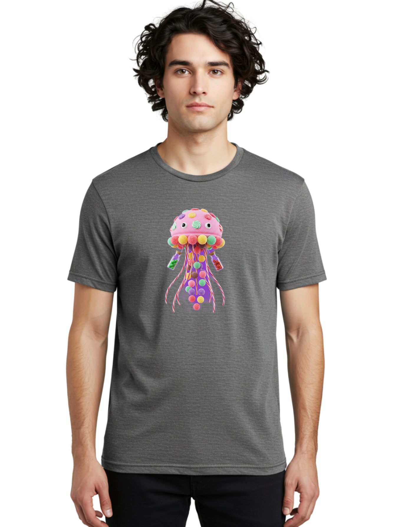 Jellyfish-Toy Men'S Graphic Tee, 100% Cotton, Comfortable Casual Summer Wear, Machine Washable, Vintage Camera, Old Camera, Antique Camera, Black Camera, Classic Photography, Photography Equipment, Nostalgic Device, Film Camera, Camera Art Baj527