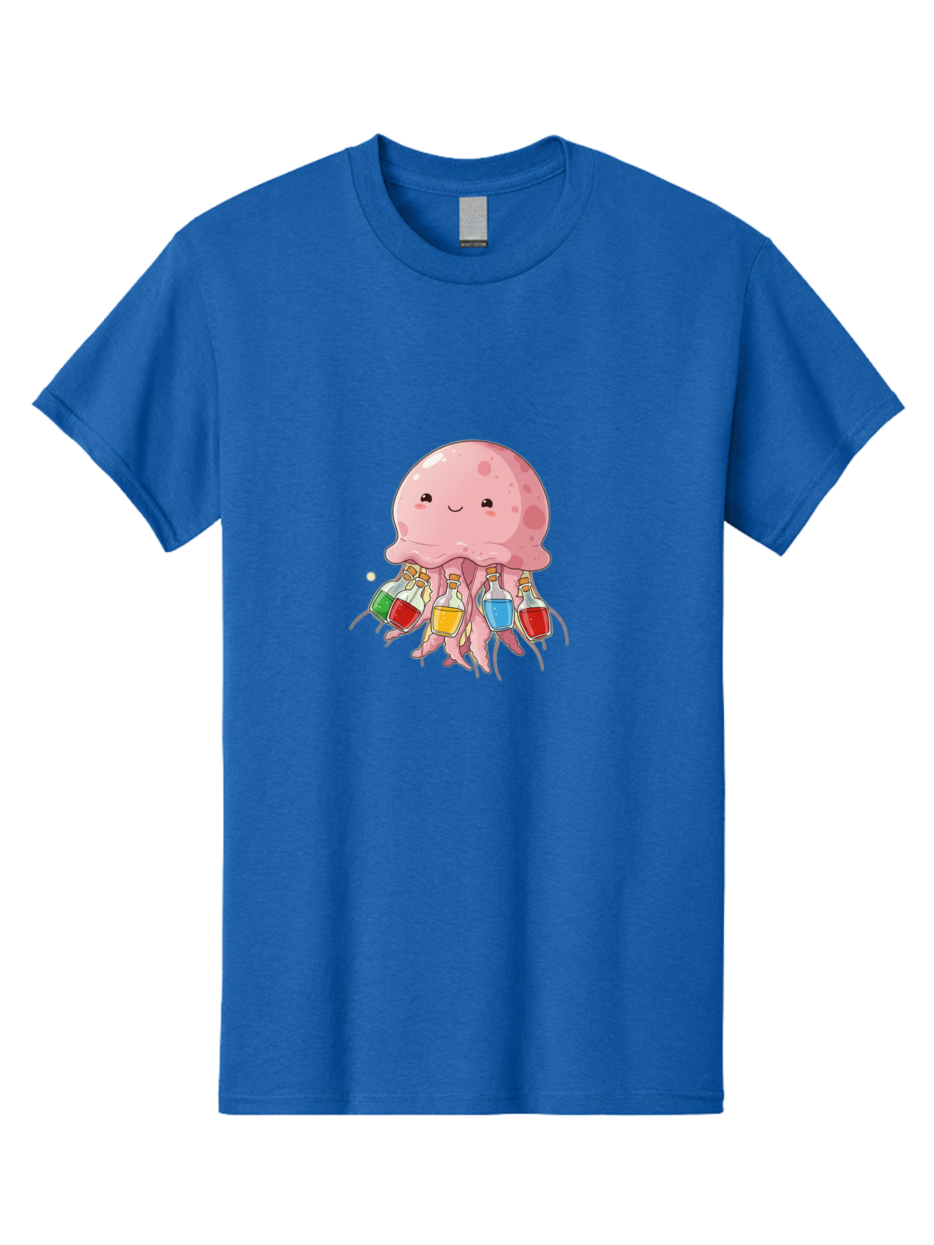 Jellyfish-With-Potion-Bottles Men'S Graphic Tee, 100% Cotton, Comfortable Casual Summer Wear, Machine Washable, Vintage Camera, Old Camera, Antique Camera, Black Camera, Classic Photography, Photography Equipment, Nostalgic Device, Baj528