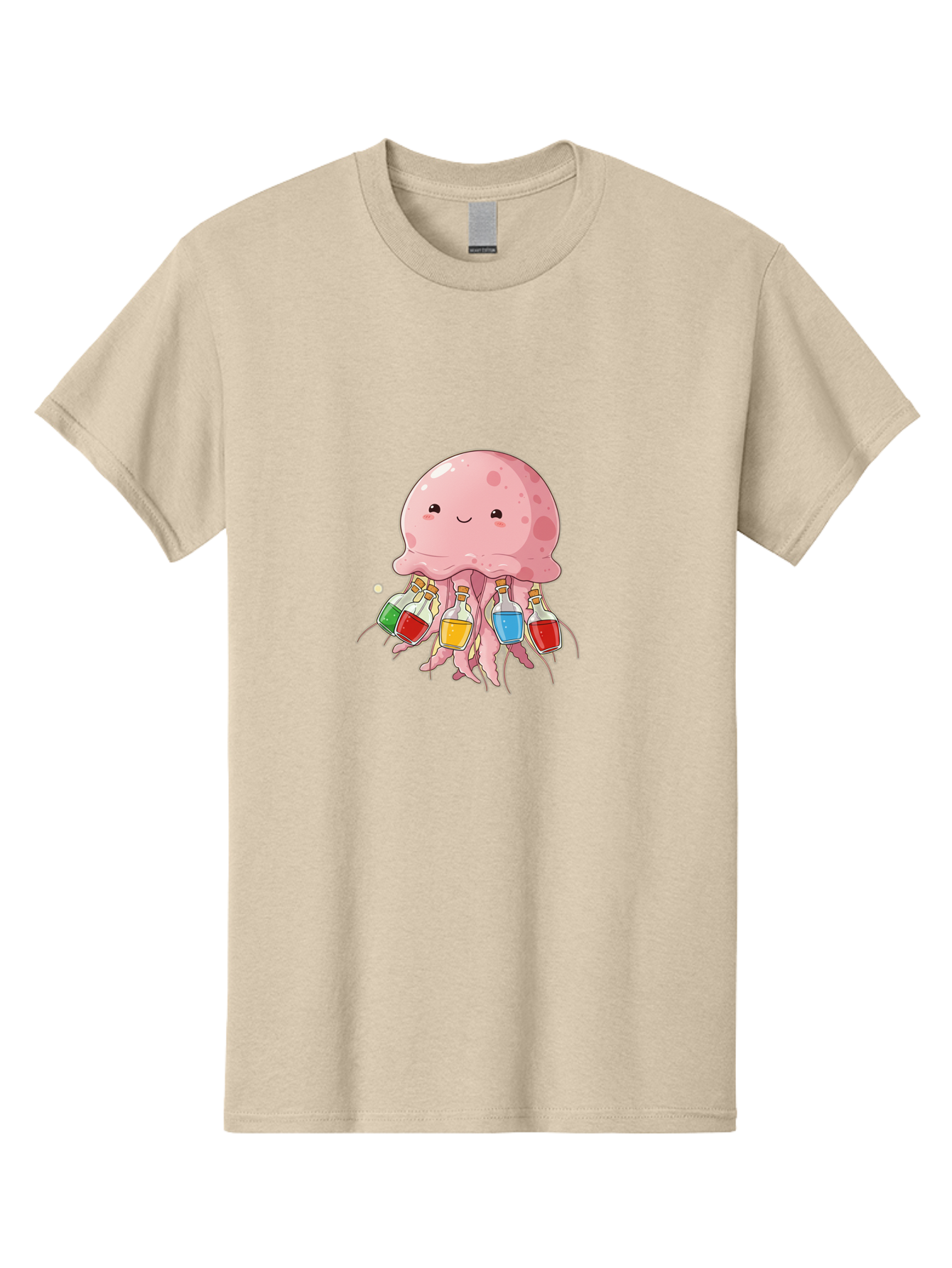 Jellyfish-With-Potion-Bottles Men'S Graphic Tee, 100% Cotton, Comfortable Casual Summer Wear, Machine Washable, Vintage Camera, Old Camera, Antique Camera, Black Camera, Classic Photography, Photography Equipment, Nostalgic Device, Baj528