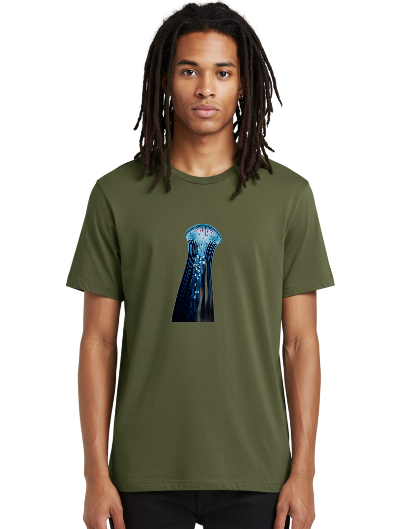 Jellyfish Men'S Graphic Tee, 100% Cotton, Comfortable Casual Summer Wear, Machine Washable, Vintage Camera, Old Camera, Antique Camera, Black Camera, Classic Photography, Photography Equipment, Nostalgic Device, Film Camera, Camera Art Baj529