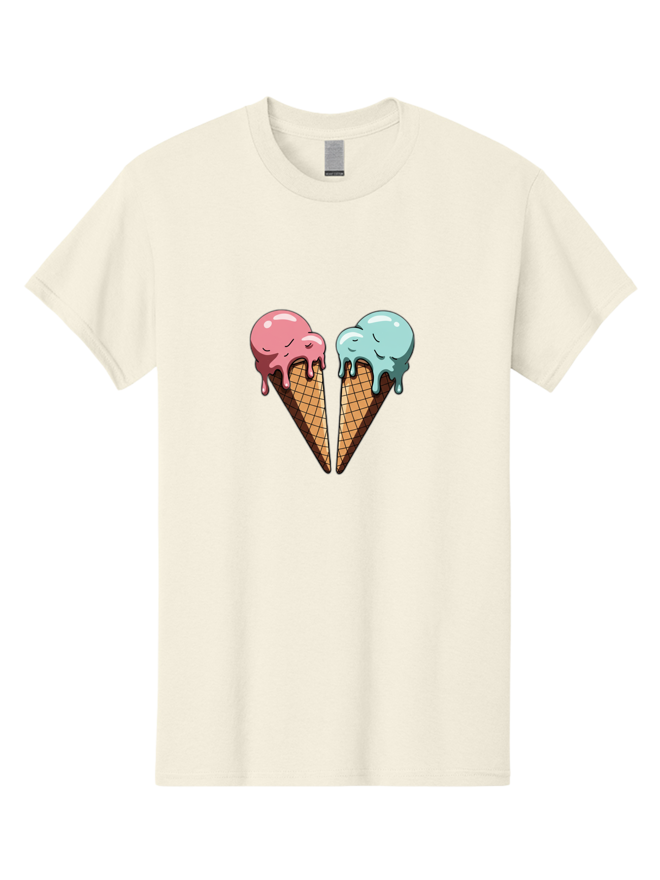 Kissing-Ice-Cream-Cones Men'S Graphic Tee, 100% Cotton, Comfortable Casual Summer Wear, Machine Washable, Vintage Camera, Old Camera, Antique Camera, Black Camera, Classic Photography, Photography Equipment, Nostalgic Device, Film Camera, Baj533