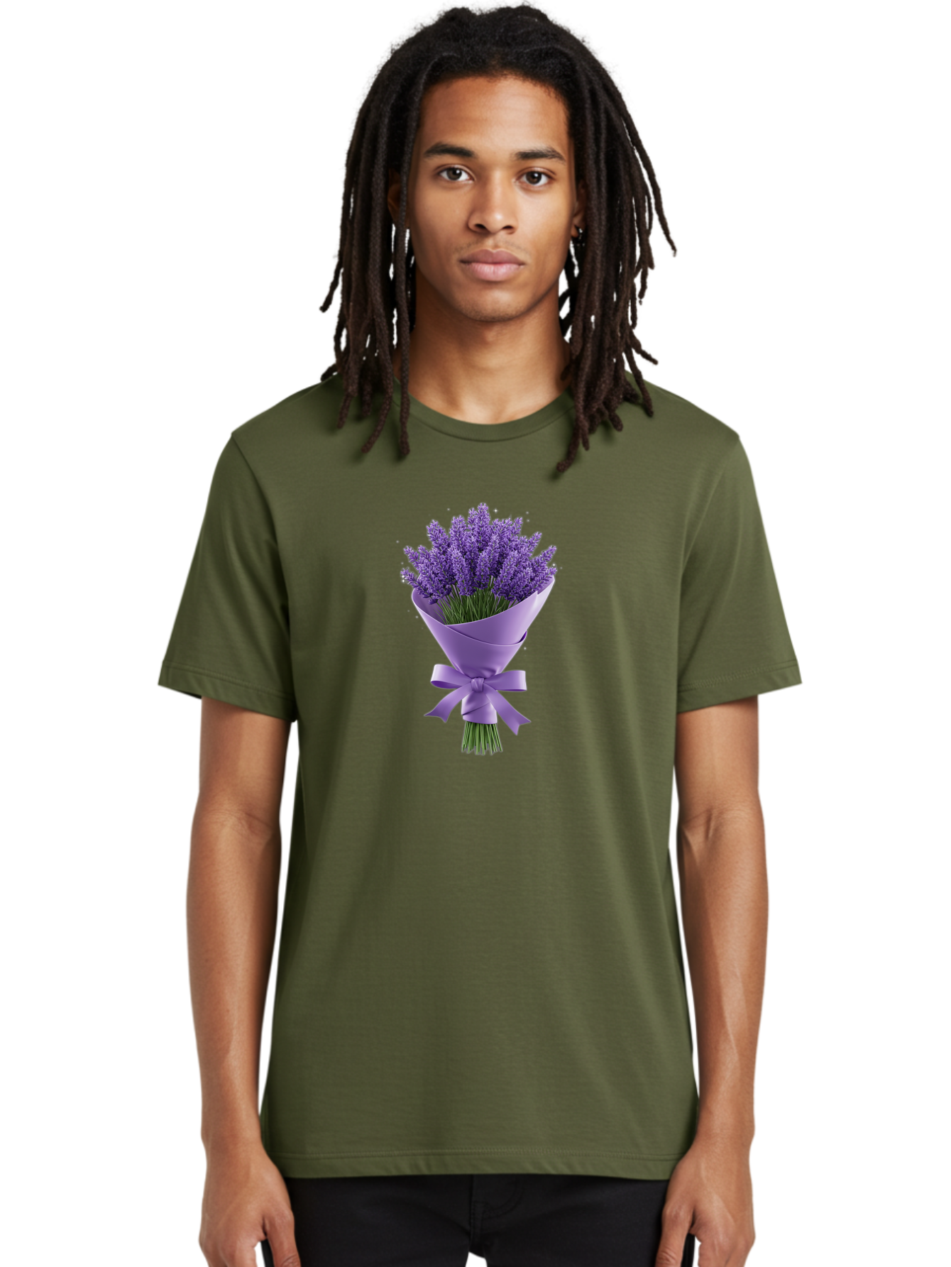 Lavender-Bouquet-10 Men'S Graphic Tee, 100% Cotton, Comfortable Casual Summer Wear, Machine Washable, Vintage Camera, Old Camera, Antique Camera, Black Camera, Classic Photography, Photography Equipment, Nostalgic Device, Film Camera, Baj535