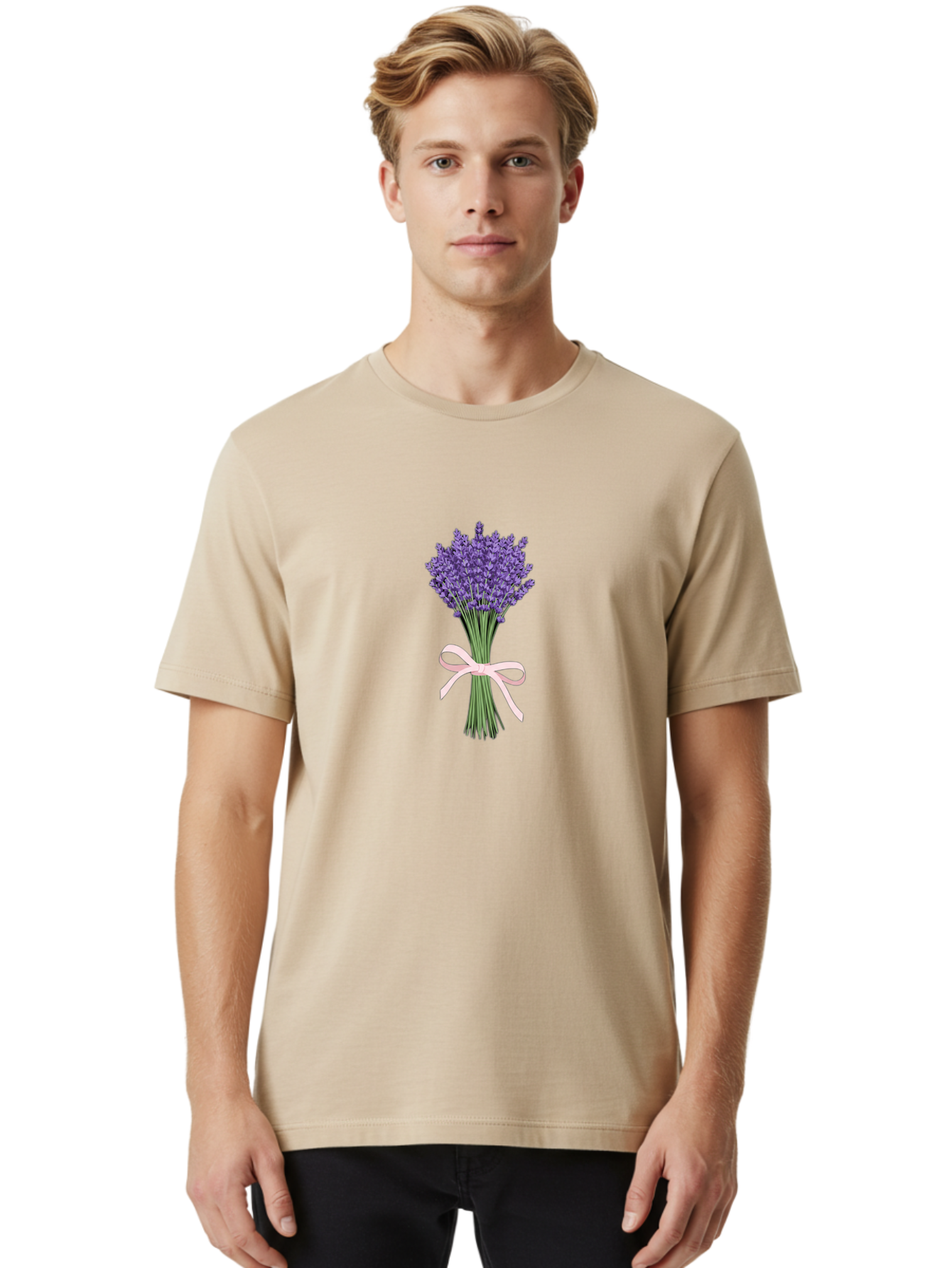 Lavender-Bouquet-11 Men'S Graphic Tee, 100% Cotton, Comfortable Casual Summer Wear, Machine Washable, Vintage Camera, Old Camera, Antique Camera, Black Camera, Classic Photography, Photography Equipment, Nostalgic Device, Film Camera, Baj536