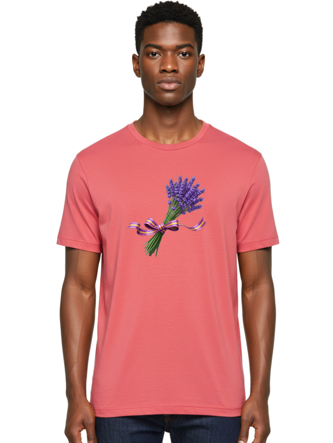 Lavender-Bouquet-12 Men'S Graphic Tee, 100% Cotton, Comfortable Casual Summer Wear, Machine Washable, Vintage Camera, Old Camera, Antique Camera, Black Camera, Classic Photography, Photography Equipment, Nostalgic Device, Film Camera, Baj537