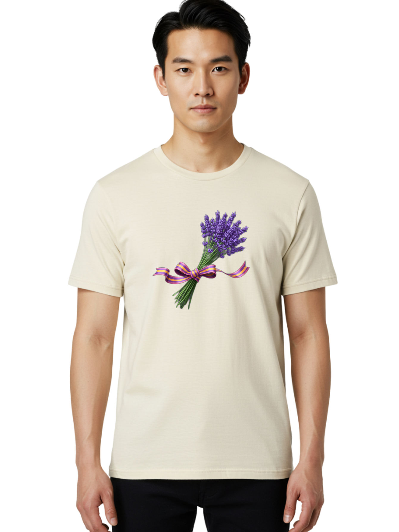 Lavender-Bouquet-12 Men'S Graphic Tee, 100% Cotton, Comfortable Casual Summer Wear, Machine Washable, Vintage Camera, Old Camera, Antique Camera, Black Camera, Classic Photography, Photography Equipment, Nostalgic Device, Film Camera, Baj537
