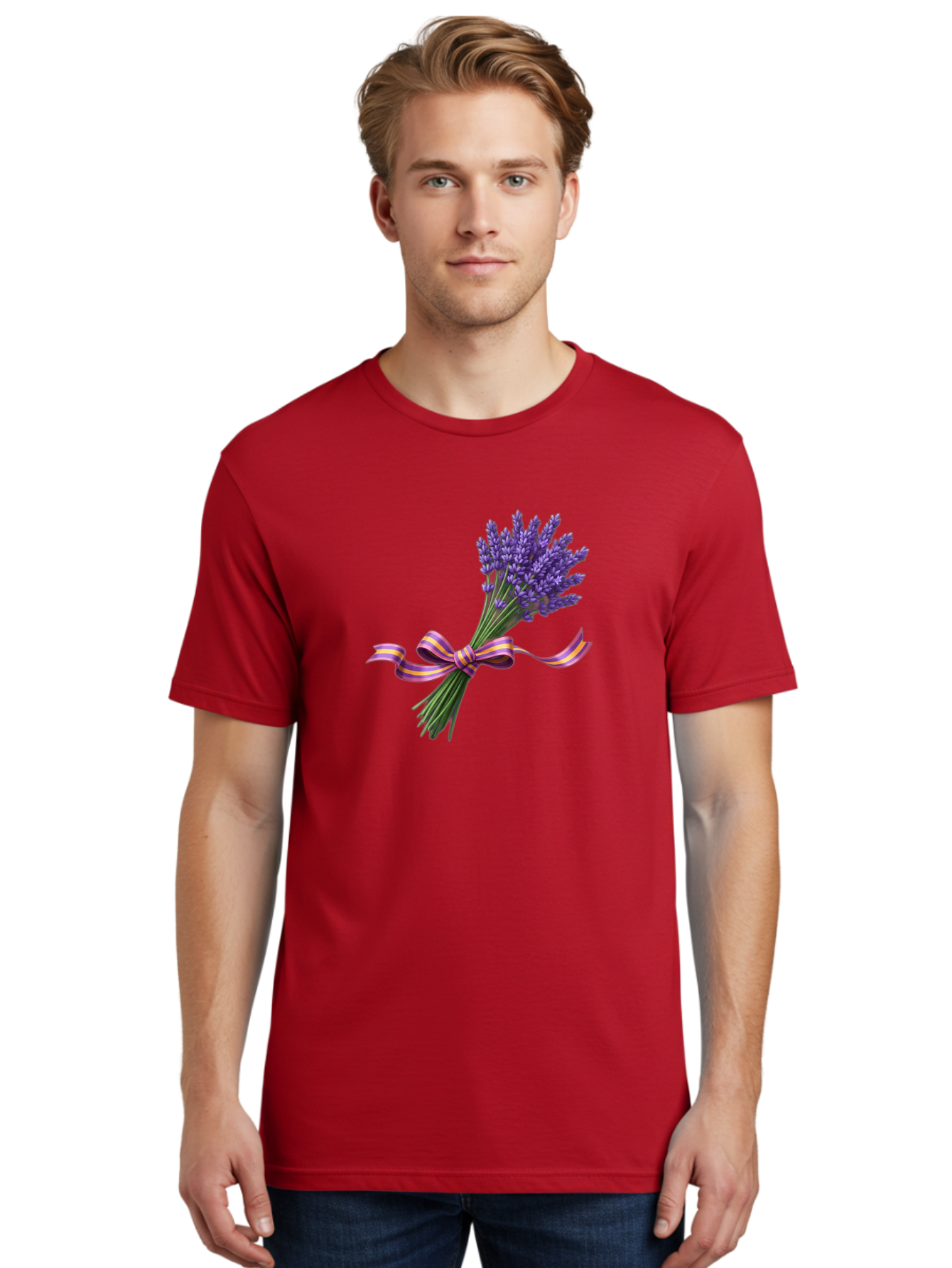 Lavender-Bouquet-12 Men'S Graphic Tee, 100% Cotton, Comfortable Casual Summer Wear, Machine Washable, Vintage Camera, Old Camera, Antique Camera, Black Camera, Classic Photography, Photography Equipment, Nostalgic Device, Film Camera, Baj537