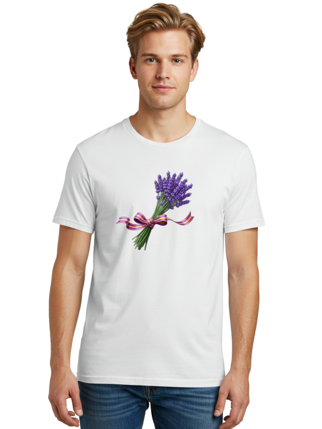 Lavender-Bouquet-12 Men'S Graphic Tee, 100% Cotton, Comfortable Casual Summer Wear, Machine Washable, Vintage Camera, Old Camera, Antique Camera, Black Camera, Classic Photography, Photography Equipment, Nostalgic Device, Film Camera, Baj537