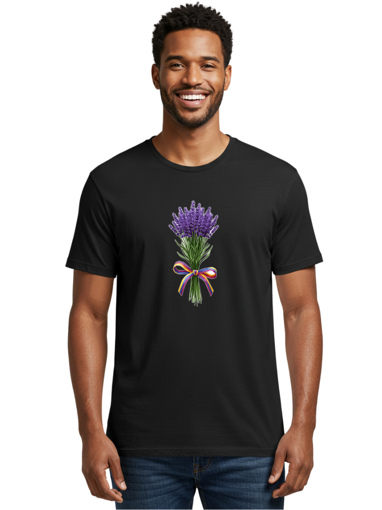 Lavender-Bouquet-13 Men'S Graphic Tee, 100% Cotton, Comfortable Casual Summer Wear, Machine Washable, Vintage Camera, Old Camera, Antique Camera, Black Camera, Classic Photography, Photography Equipment, Nostalgic Device, Film Camera, Baj538