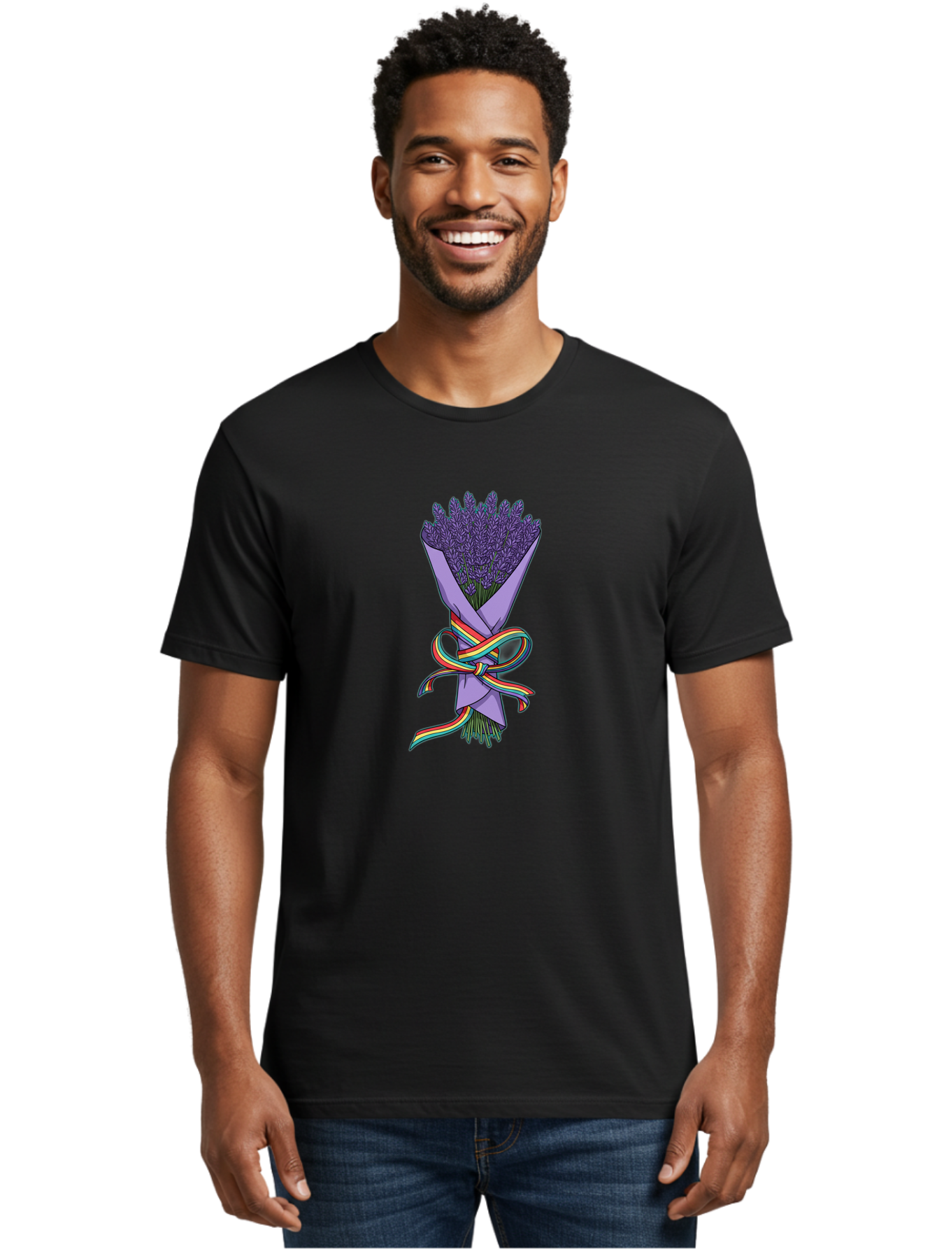 Lavender-Bouquet-14 Men'S Graphic Tee, 100% Cotton, Comfortable Casual Summer Wear, Machine Washable, Vintage Camera, Old Camera, Antique Camera, Black Camera, Classic Photography, Photography Equipment, Nostalgic Device, Film Camera, Baj539
