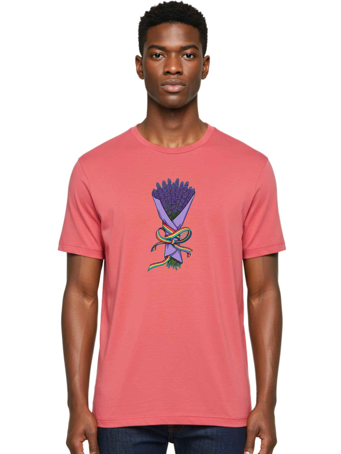 Lavender-Bouquet-14 Men'S Graphic Tee, 100% Cotton, Comfortable Casual Summer Wear, Machine Washable, Vintage Camera, Old Camera, Antique Camera, Black Camera, Classic Photography, Photography Equipment, Nostalgic Device, Film Camera, Baj539