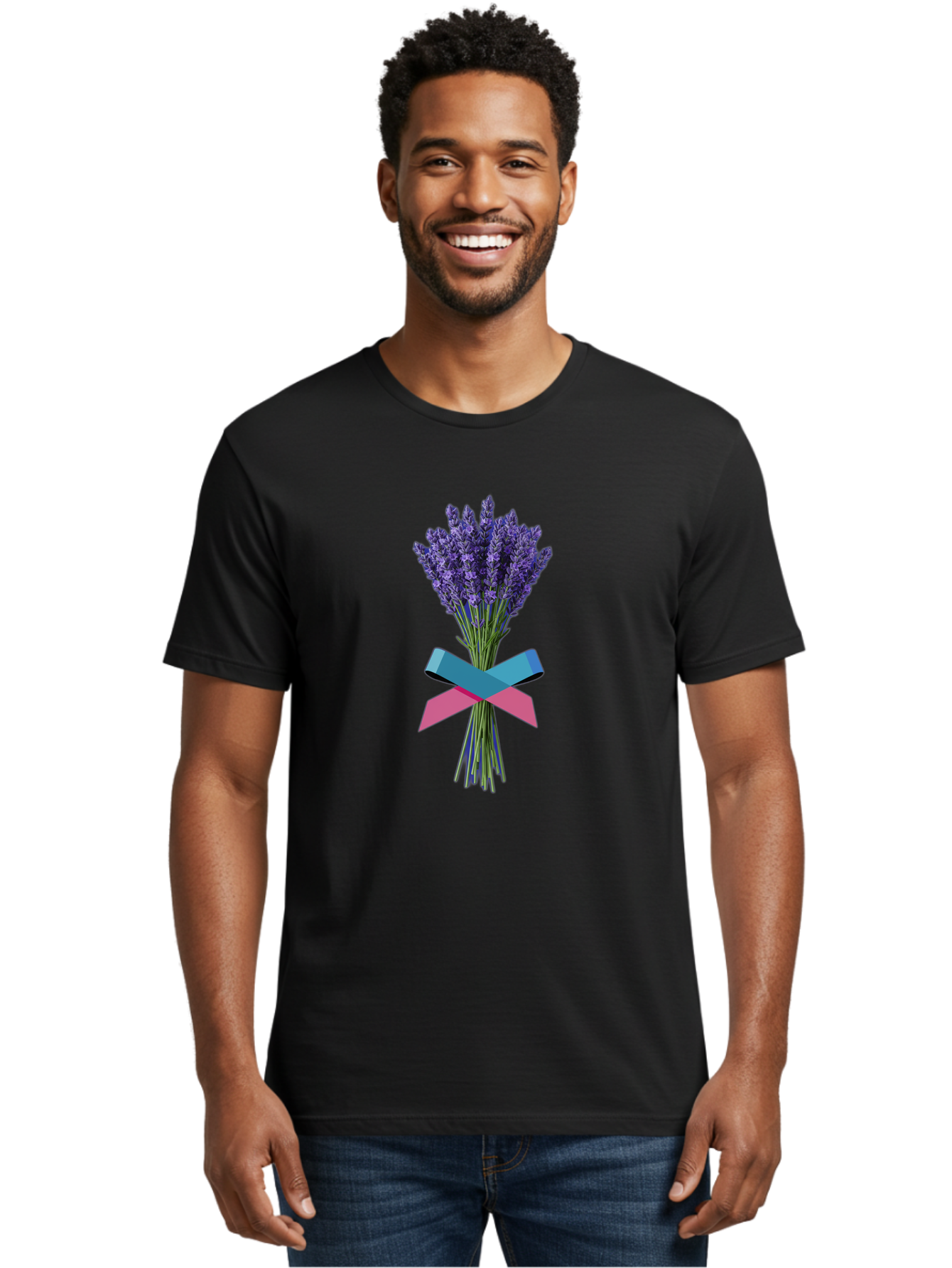 Lavender-Bouquet-16 Men'S Graphic Tee, 100% Cotton, Comfortable Casual Summer Wear, Machine Washable, Vintage Camera, Old Camera, Antique Camera, Black Camera, Classic Photography, Photography Equipment, Nostalgic Device, Film Camera, Baj541