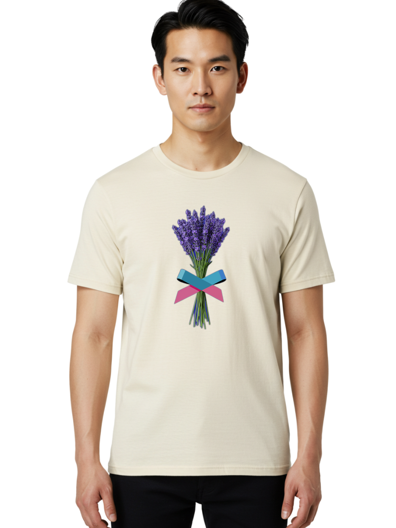 Lavender-Bouquet-16 Men'S Graphic Tee, 100% Cotton, Comfortable Casual Summer Wear, Machine Washable, Vintage Camera, Old Camera, Antique Camera, Black Camera, Classic Photography, Photography Equipment, Nostalgic Device, Film Camera, Baj541