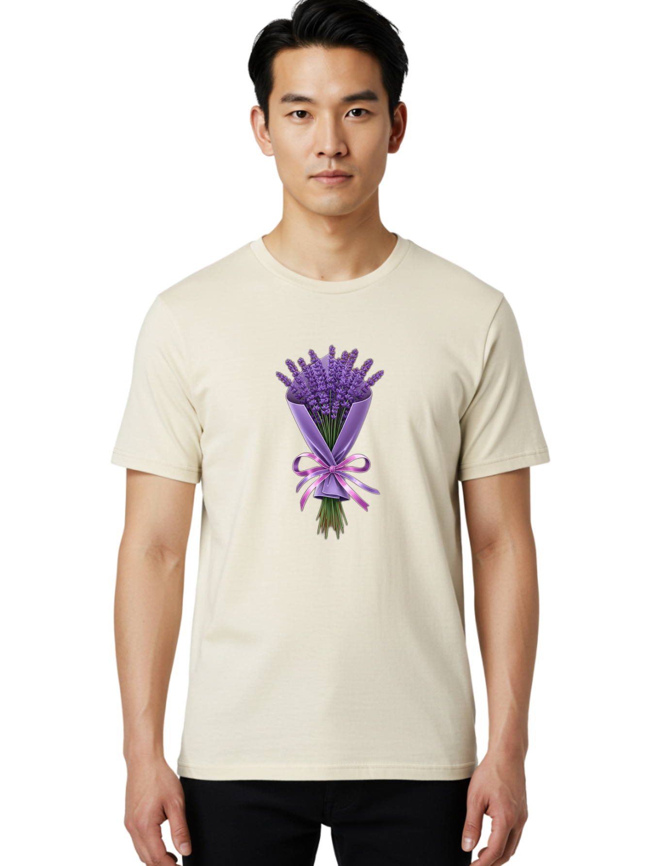 Lavender-Bouquet-18 Men'S Graphic Tee, 100% Cotton, Comfortable Casual Summer Wear, Machine Washable, Vintage Camera, Old Camera, Antique Camera, Black Camera, Classic Photography, Photography Equipment, Nostalgic Device, Film Camera, Baj543