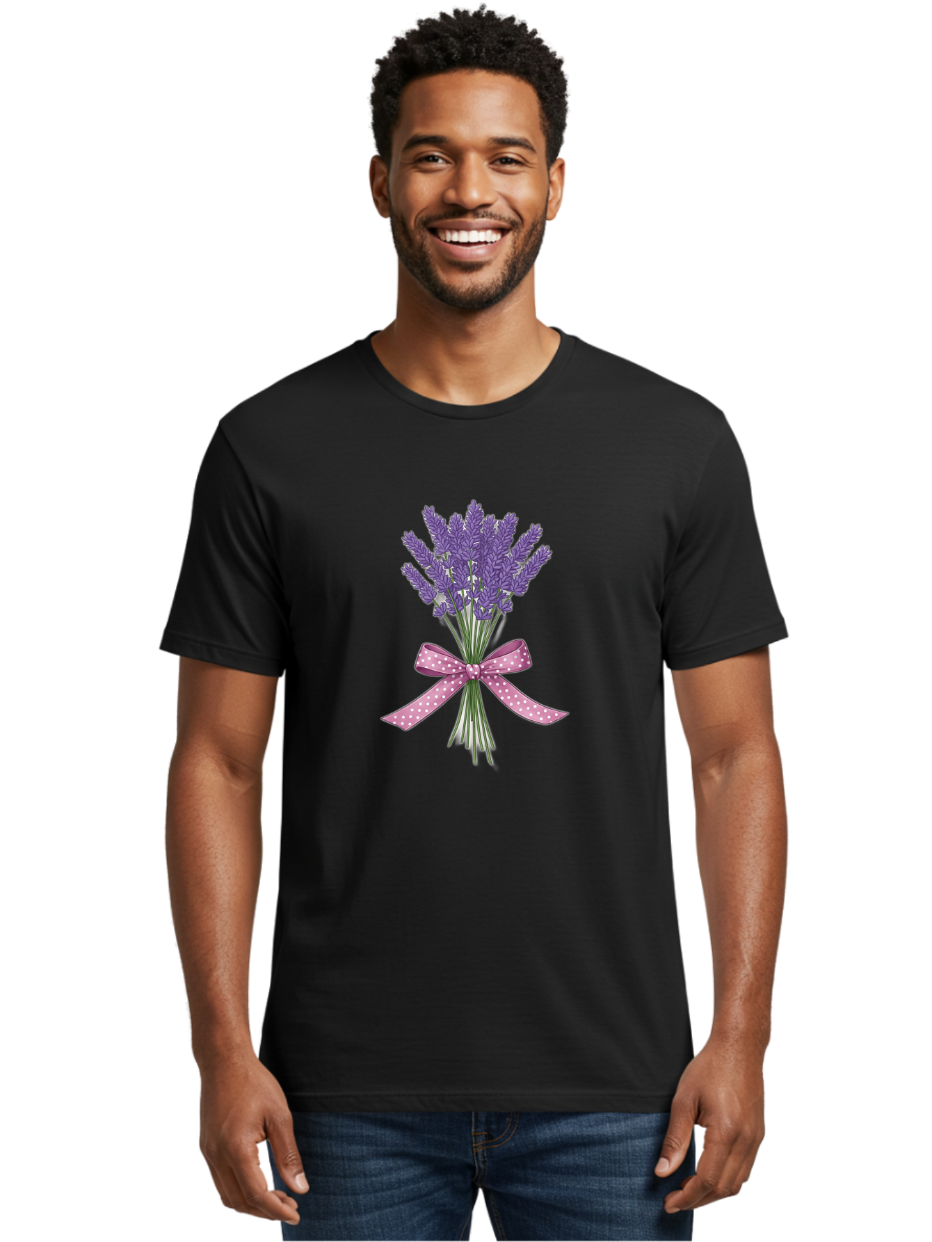 Lavender-Bouquet-20 Men'S Graphic Tee, 100% Cotton, Comfortable Casual Summer Wear, Machine Washable, Vintage Camera, Old Camera, Antique Camera, Black Camera, Classic Photography, Photography Equipment, Nostalgic Device, Film Camera, Baj546