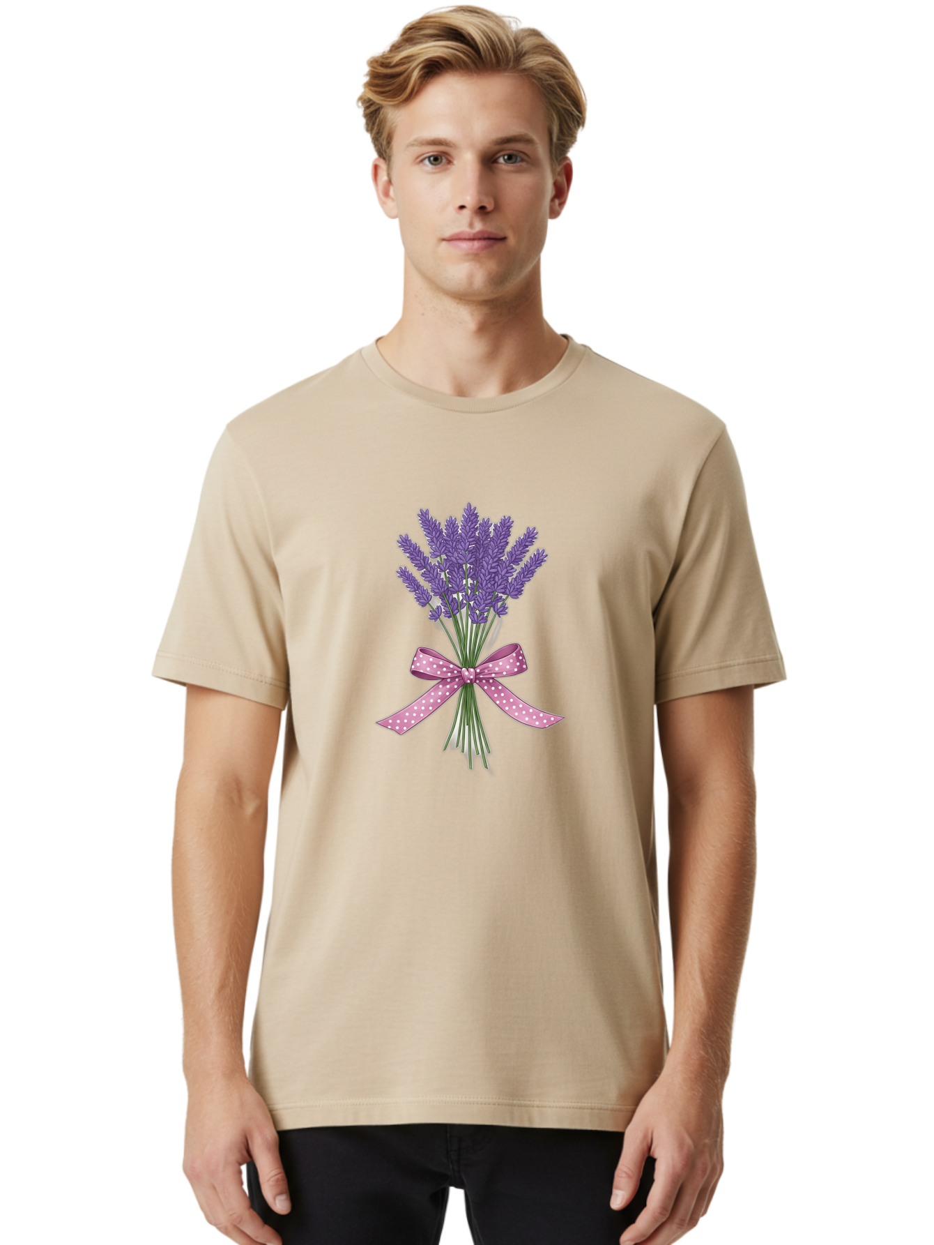 Lavender-Bouquet-20 Men'S Graphic Tee, 100% Cotton, Comfortable Casual Summer Wear, Machine Washable, Vintage Camera, Old Camera, Antique Camera, Black Camera, Classic Photography, Photography Equipment, Nostalgic Device, Film Camera, Baj546