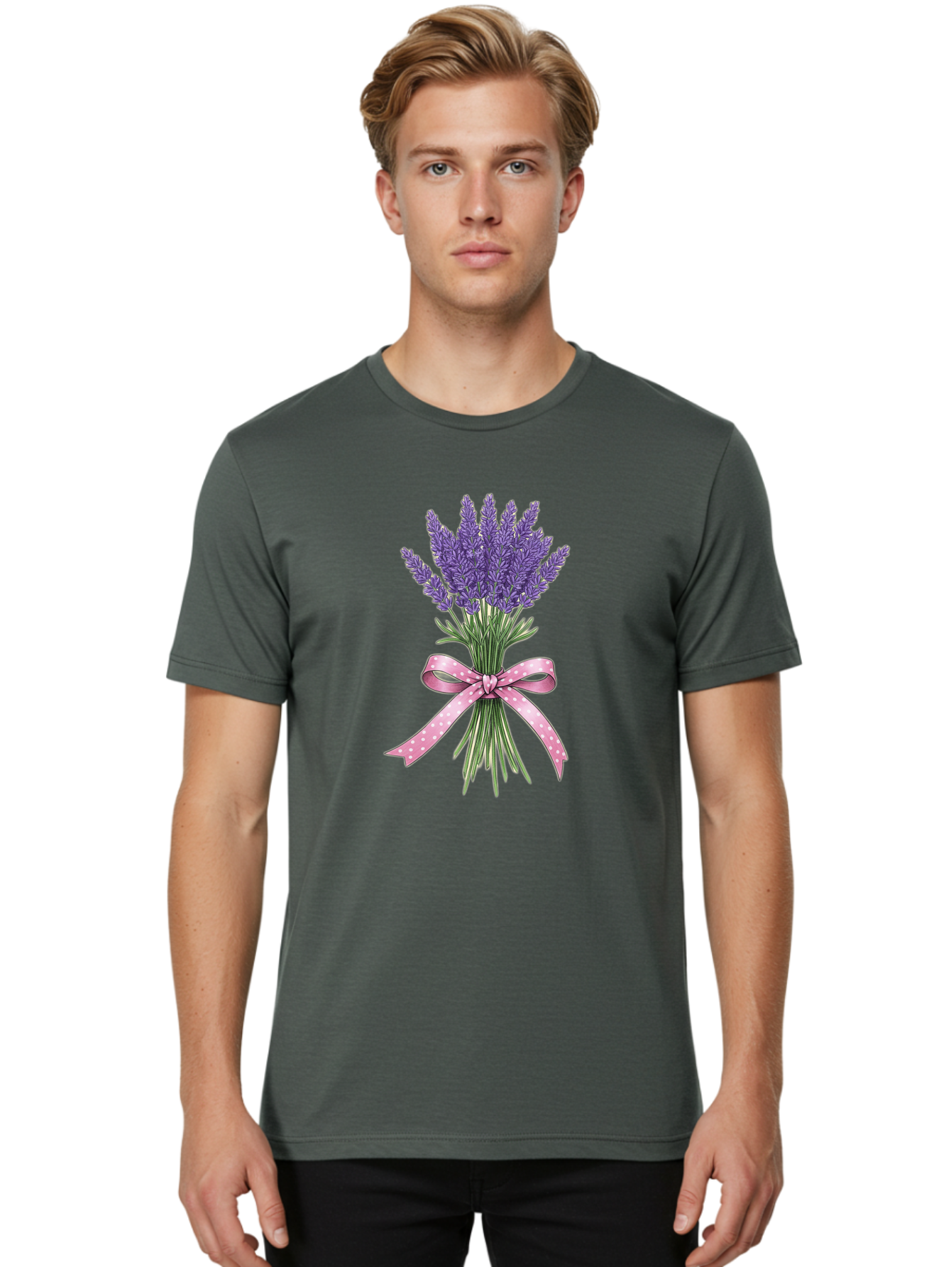Lavender-Bouquet-23 Men'S Graphic Tee, 100% Cotton, Comfortable Casual Summer Wear, Machine Washable, Vintage Camera, Old Camera, Antique Camera, Black Camera, Classic Photography, Photography Equipment, Nostalgic Device, Film Camera, Baj549