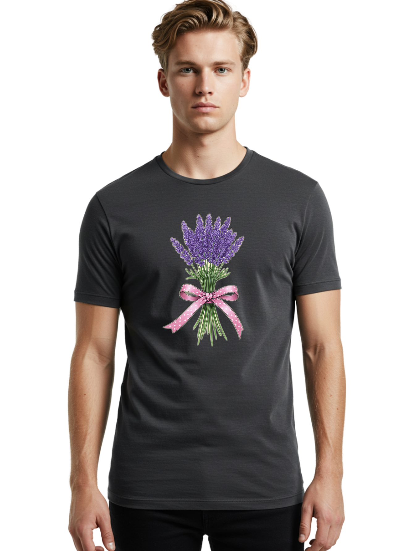 Lavender-Bouquet-23 Men'S Graphic Tee, 100% Cotton, Comfortable Casual Summer Wear, Machine Washable, Vintage Camera, Old Camera, Antique Camera, Black Camera, Classic Photography, Photography Equipment, Nostalgic Device, Film Camera, Baj549