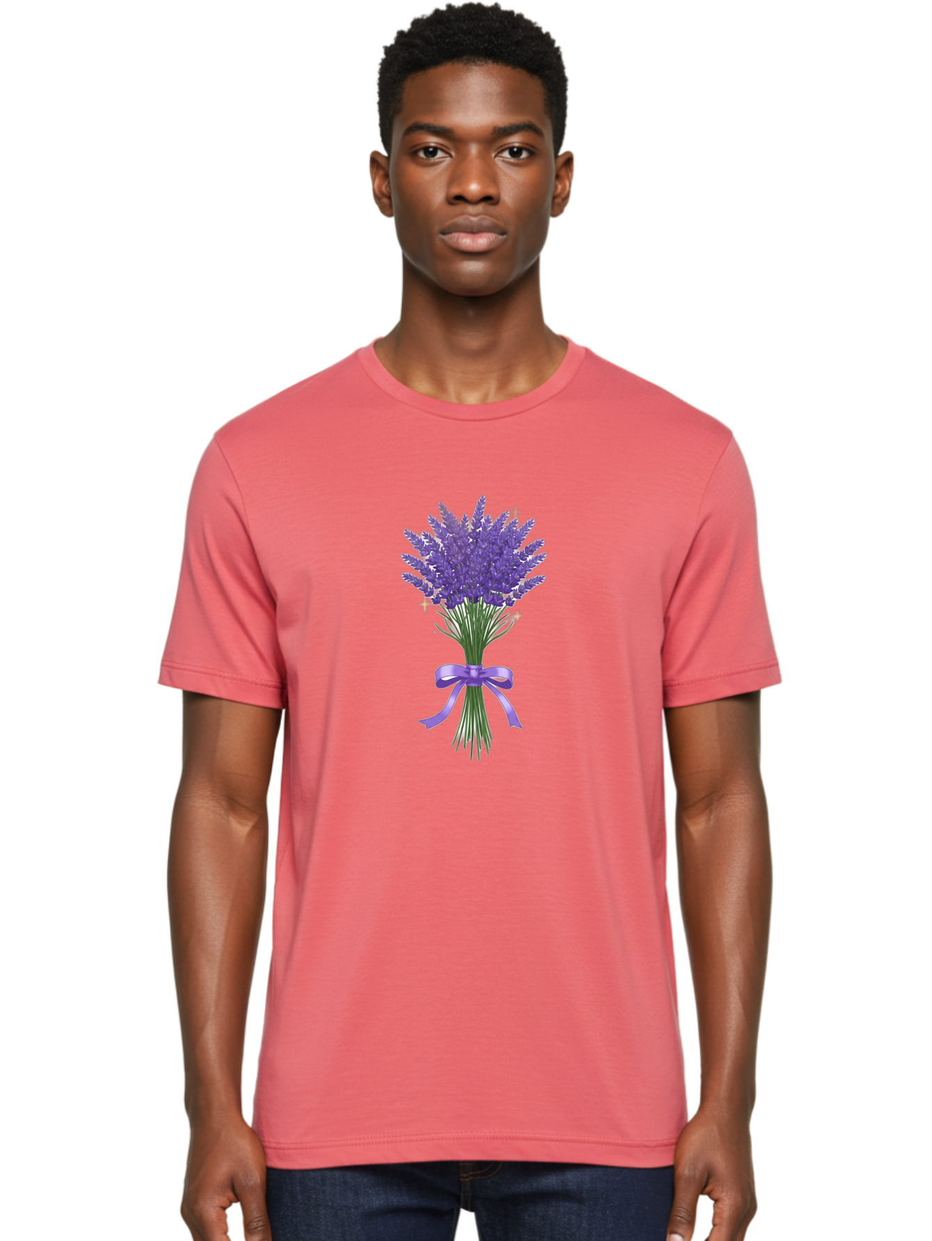 Lavender-Bouquet-4 Men'S Graphic Tee, 100% Cotton, Comfortable Casual Summer Wear, Machine Washable, Vintage Camera, Old Camera, Antique Camera, Black Camera, Classic Photography, Photography Equipment, Nostalgic Device, Film Camera, Baj552