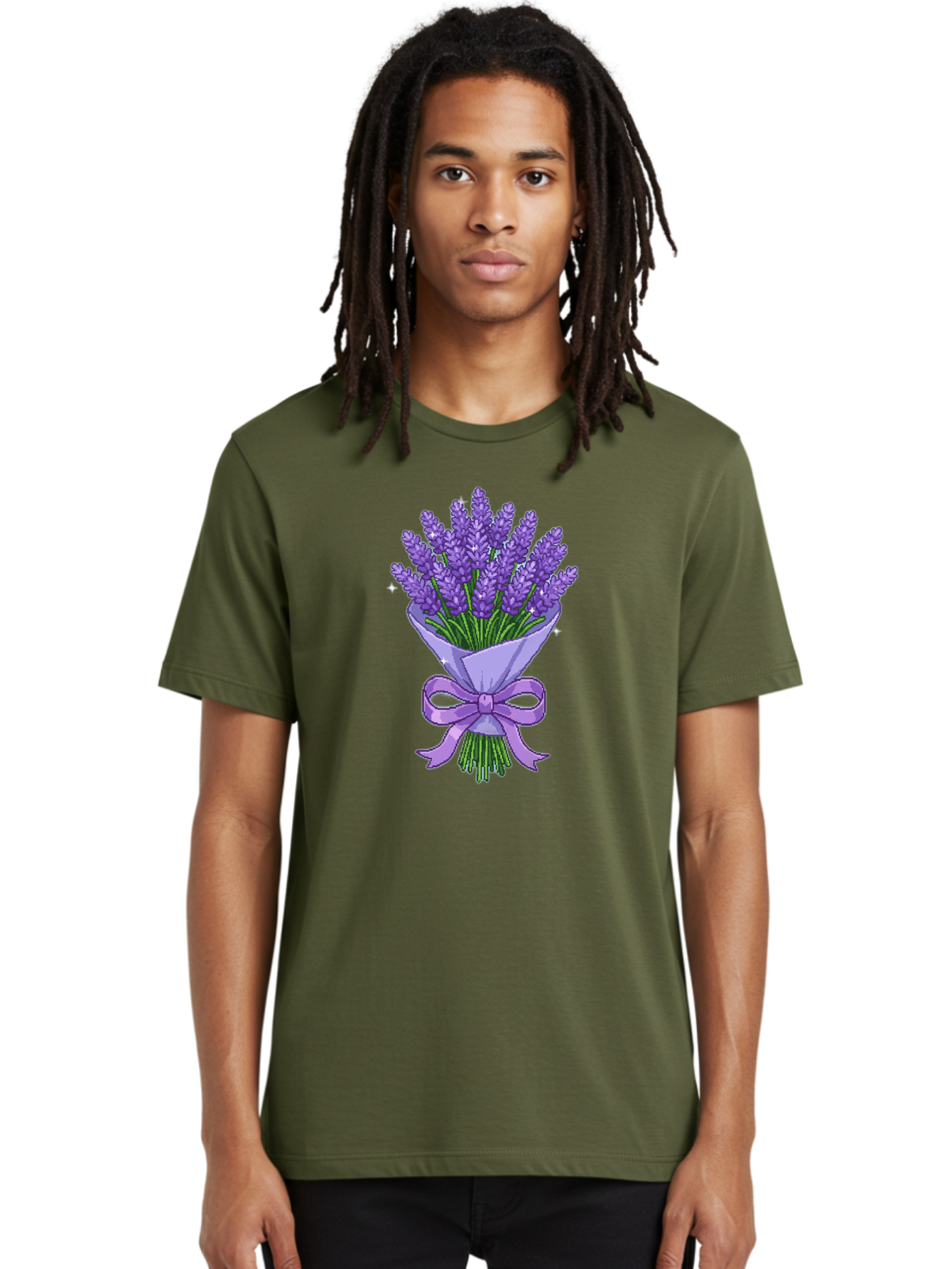 Lavender-Bouquet-5 Men'S Graphic Tee, 100% Cotton, Comfortable Casual Summer Wear, Machine Washable, Vintage Camera, Old Camera, Antique Camera, Black Camera, Classic Photography, Photography Equipment, Nostalgic Device, Film Camera, Baj553