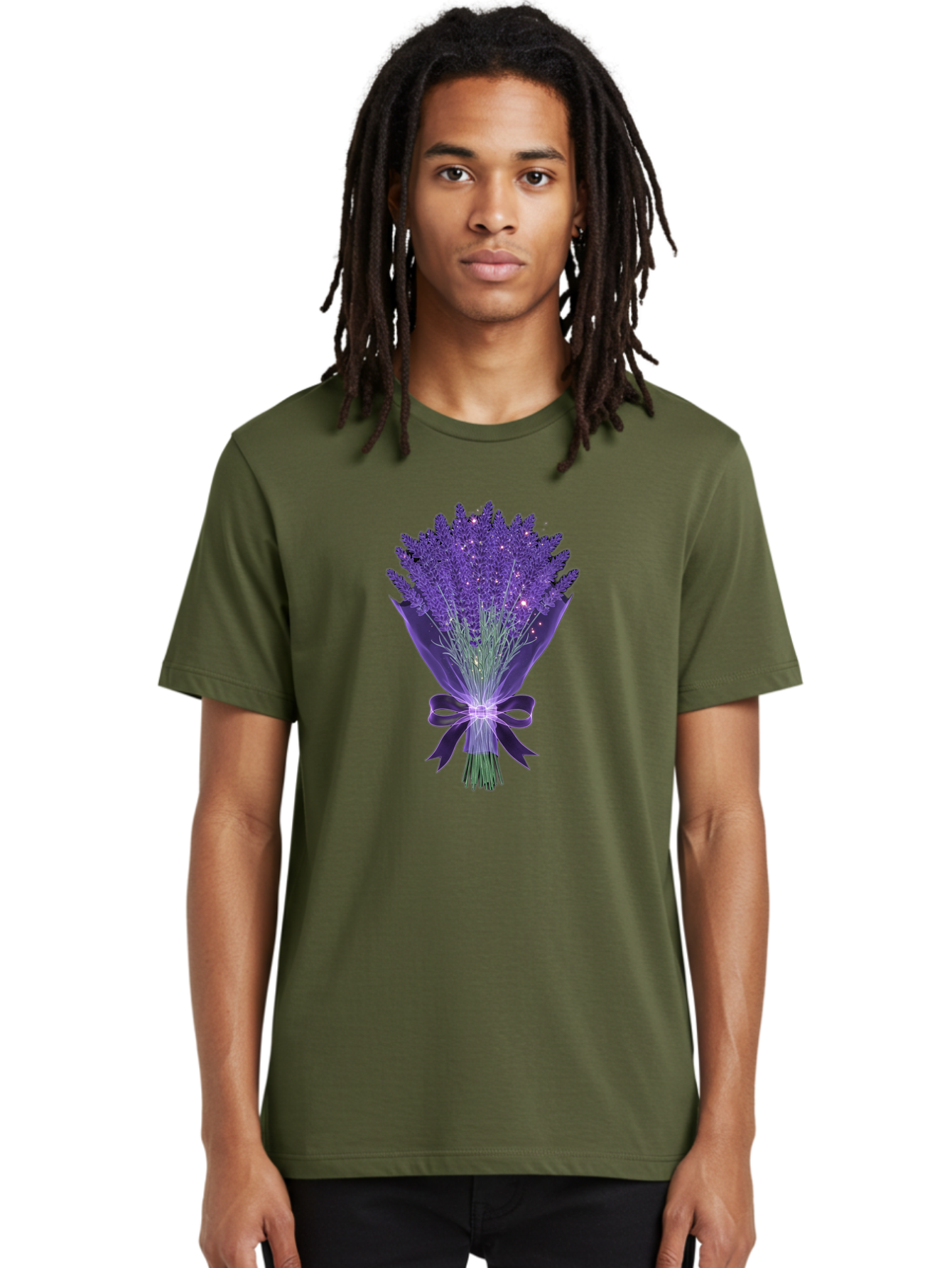 Lavender-Bouquet-8 Men'S Graphic Tee, 100% Cotton, Comfortable Casual Summer Wear, Machine Washable, Vintage Camera, Old Camera, Antique Camera, Black Camera, Classic Photography, Photography Equipment, Nostalgic Device, Film Camera, Baj556