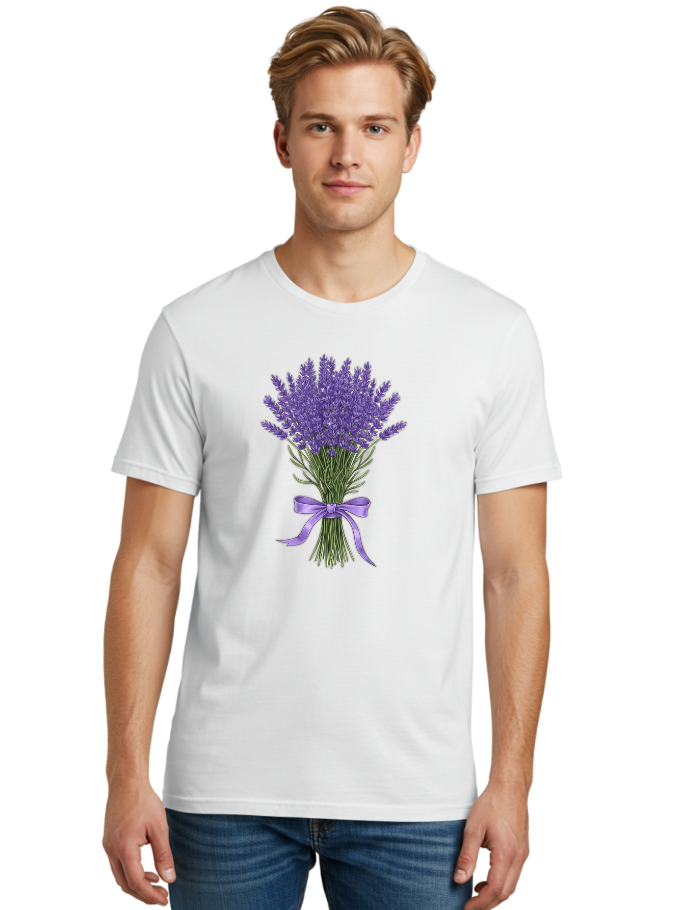 Lavender-Bouquet-9 Men'S Graphic Tee, 100% Cotton, Comfortable Casual Summer Wear, Machine Washable, Vintage Camera, Old Camera, Antique Camera, Black Camera, Classic Photography, Photography Equipment, Nostalgic Device, Film Camera, Baj557