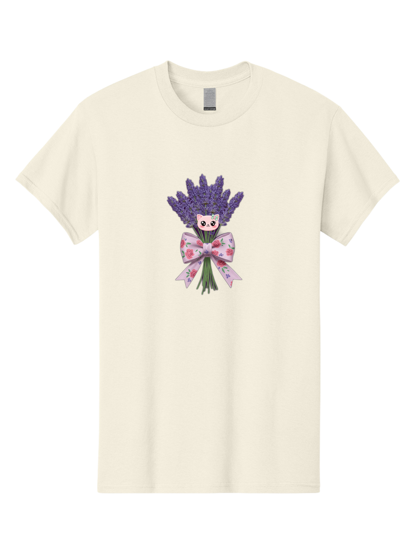 Lavender-Bouquet-With-Cat-Face Men'S Graphic Tee, 100% Cotton, Comfortable Casual Summer Wear, Machine Washable, Vintage Camera, Old Camera, Antique Camera, Black Camera, Classic Photography, Photography Equipment, Nostalgic Device, Baj559