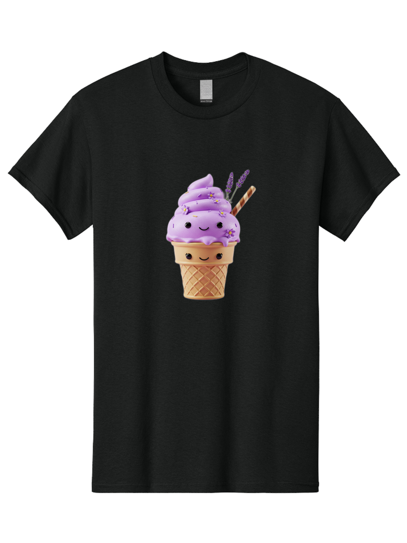 Lavender-Ice-Cream Men'S Graphic Tee, 100% Cotton, Comfortable Casual Summer Wear, Machine Washable, Vintage Camera, Old Camera, Antique Camera, Black Camera, Classic Photography, Photography Equipment, Nostalgic Device, Film Camera, Baj561