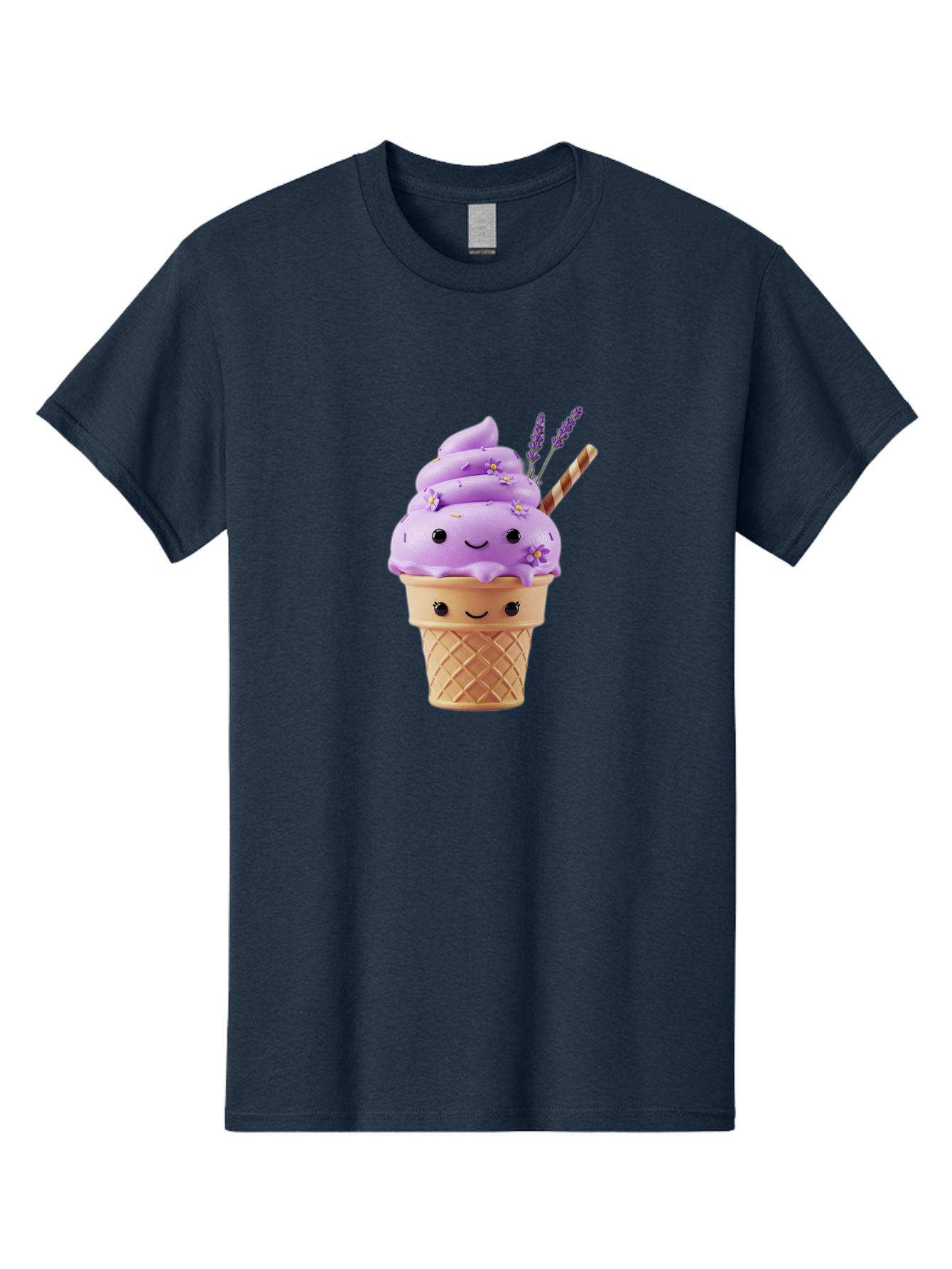 Lavender-Ice-Cream Men'S Graphic Tee, 100% Cotton, Comfortable Casual Summer Wear, Machine Washable, Vintage Camera, Old Camera, Antique Camera, Black Camera, Classic Photography, Photography Equipment, Nostalgic Device, Film Camera, Baj561