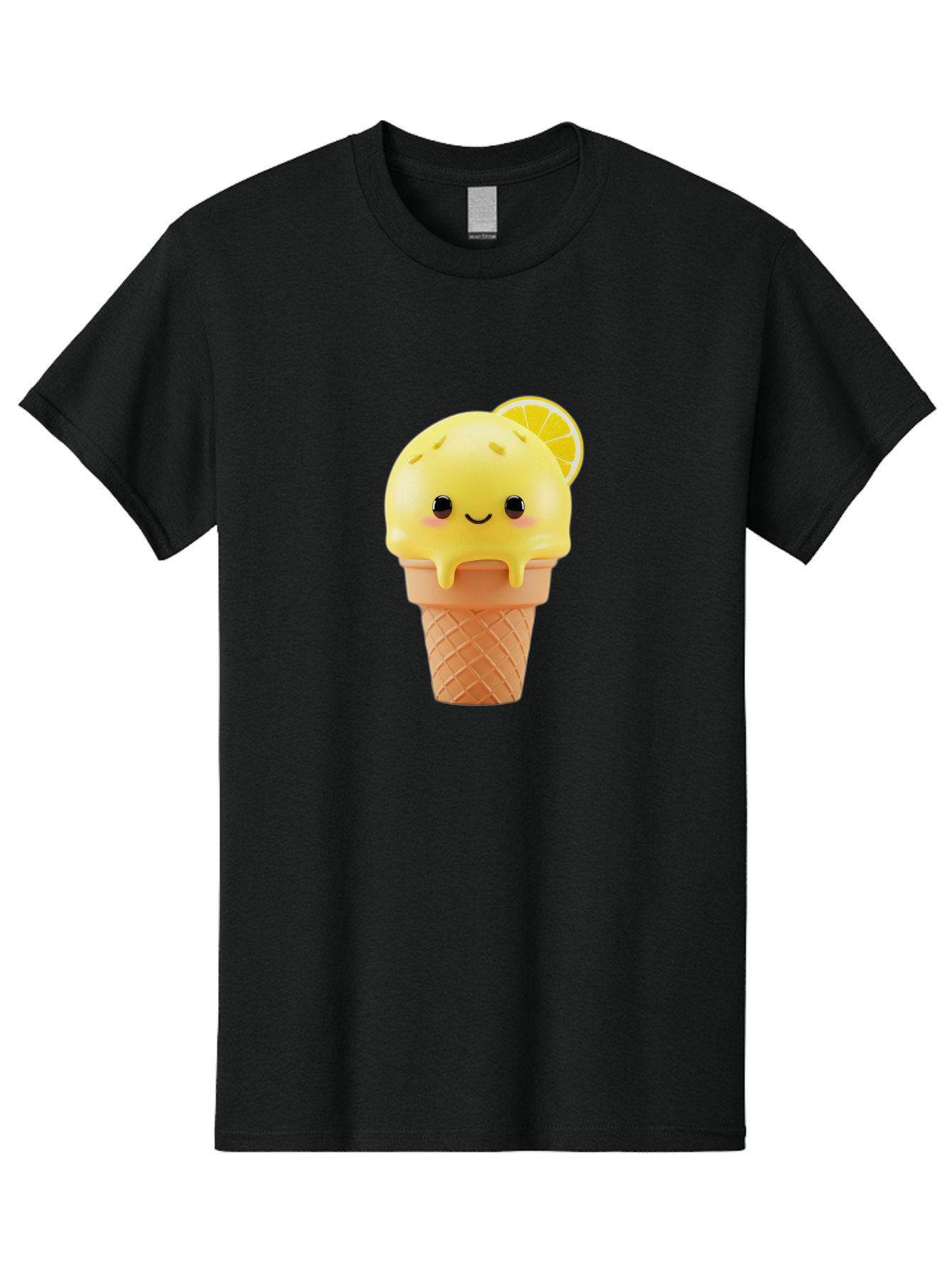 Lemon-Ice-Cream-Cone Men'S Graphic Tee, 100% Cotton, Comfortable Casual Summer Wear, Machine Washable, Vintage Camera, Old Camera, Antique Camera, Black Camera, Classic Photography, Photography Equipment, Nostalgic Device, Film Camera, Baj564