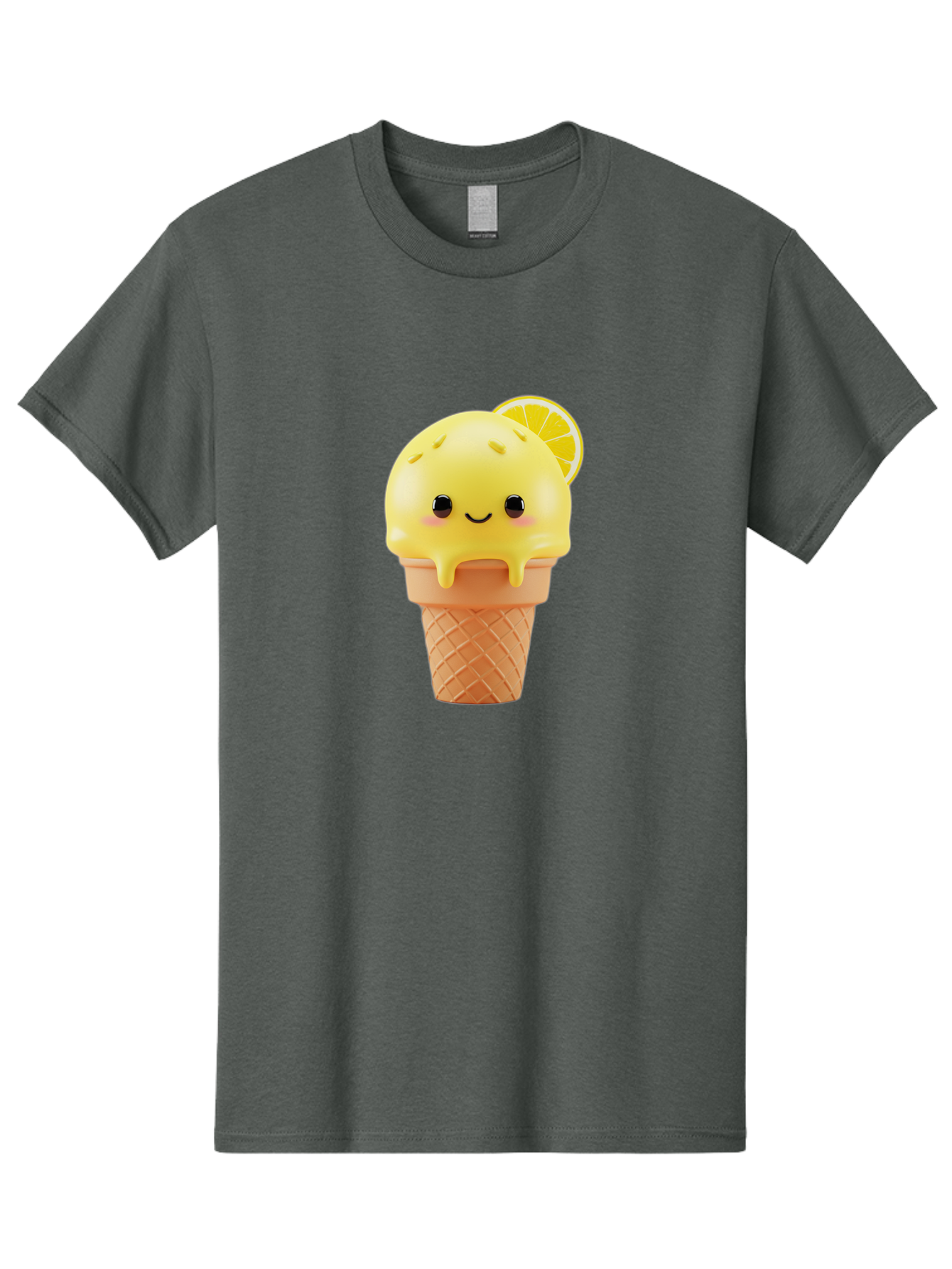 Lemon-Ice-Cream-Cone Men'S Graphic Tee, 100% Cotton, Comfortable Casual Summer Wear, Machine Washable, Vintage Camera, Old Camera, Antique Camera, Black Camera, Classic Photography, Photography Equipment, Nostalgic Device, Film Camera, Baj564