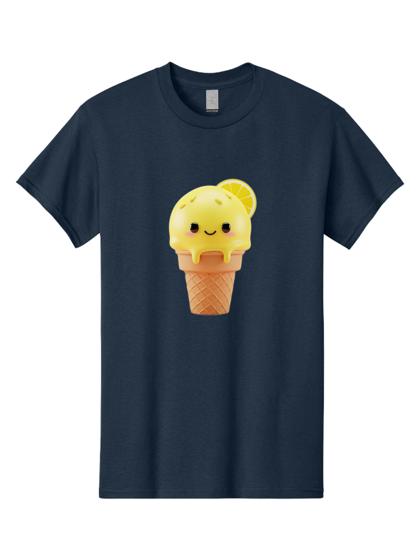 Lemon-Ice-Cream-Cone Men'S Graphic Tee, 100% Cotton, Comfortable Casual Summer Wear, Machine Washable, Vintage Camera, Old Camera, Antique Camera, Black Camera, Classic Photography, Photography Equipment, Nostalgic Device, Film Camera, Baj564