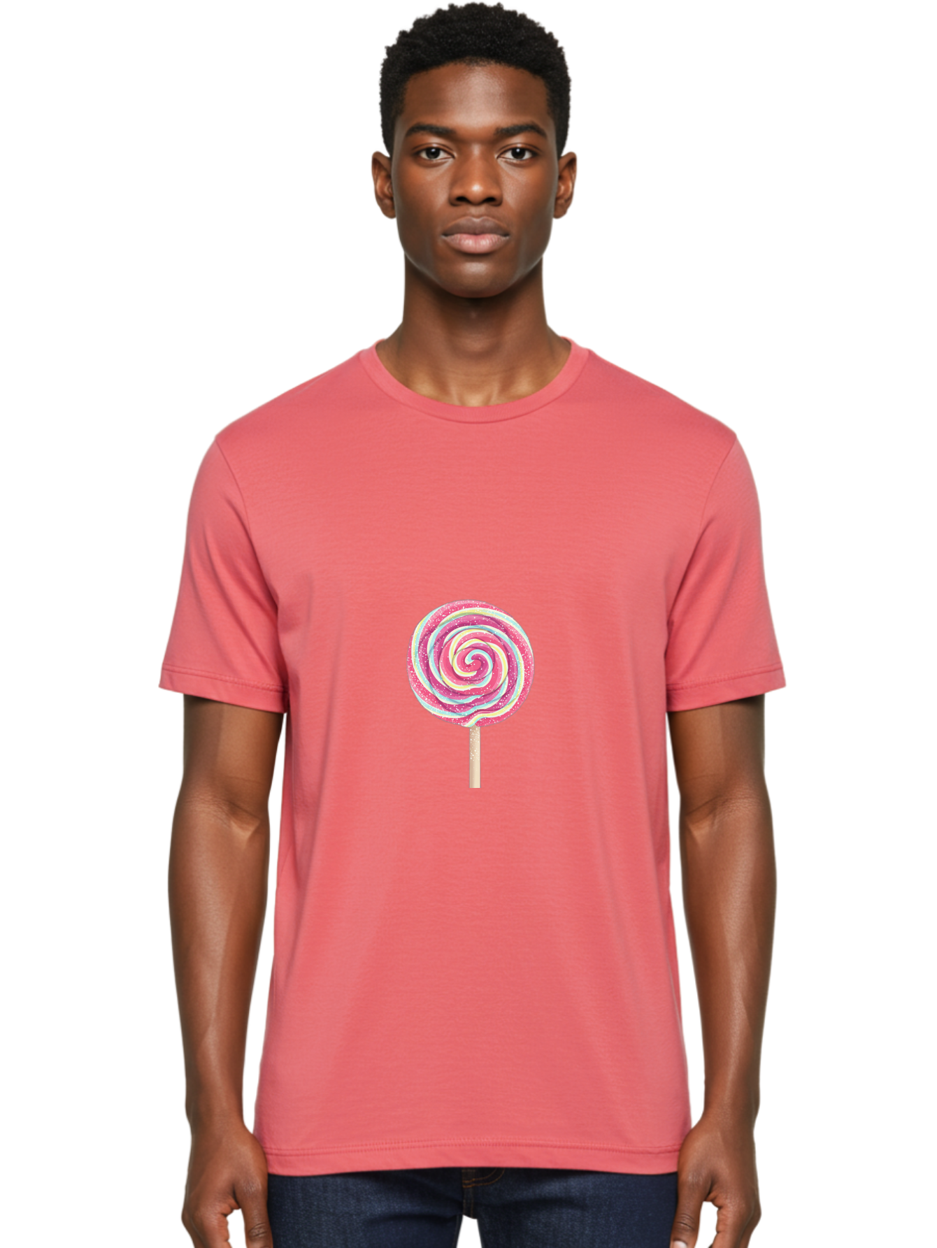 Lollipop Men'S Graphic Tee, 100% Cotton, Comfortable Casual Summer Wear, Machine Washable, Vintage Camera, Old Camera, Antique Camera, Black Camera, Classic Photography, Photography Equipment, Nostalgic Device, Film Camera, Camera Art Baj565