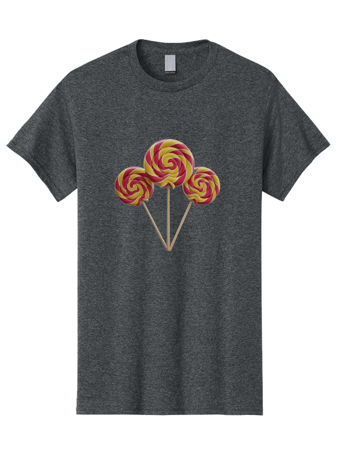 Lollipops Men'S Graphic Tee, 100% Cotton, Comfortable Casual Summer Wear, Machine Washable, Vintage Camera, Old Camera, Antique Camera, Black Camera, Classic Photography, Photography Equipment, Nostalgic Device, Film Camera, Camera Art Baj566