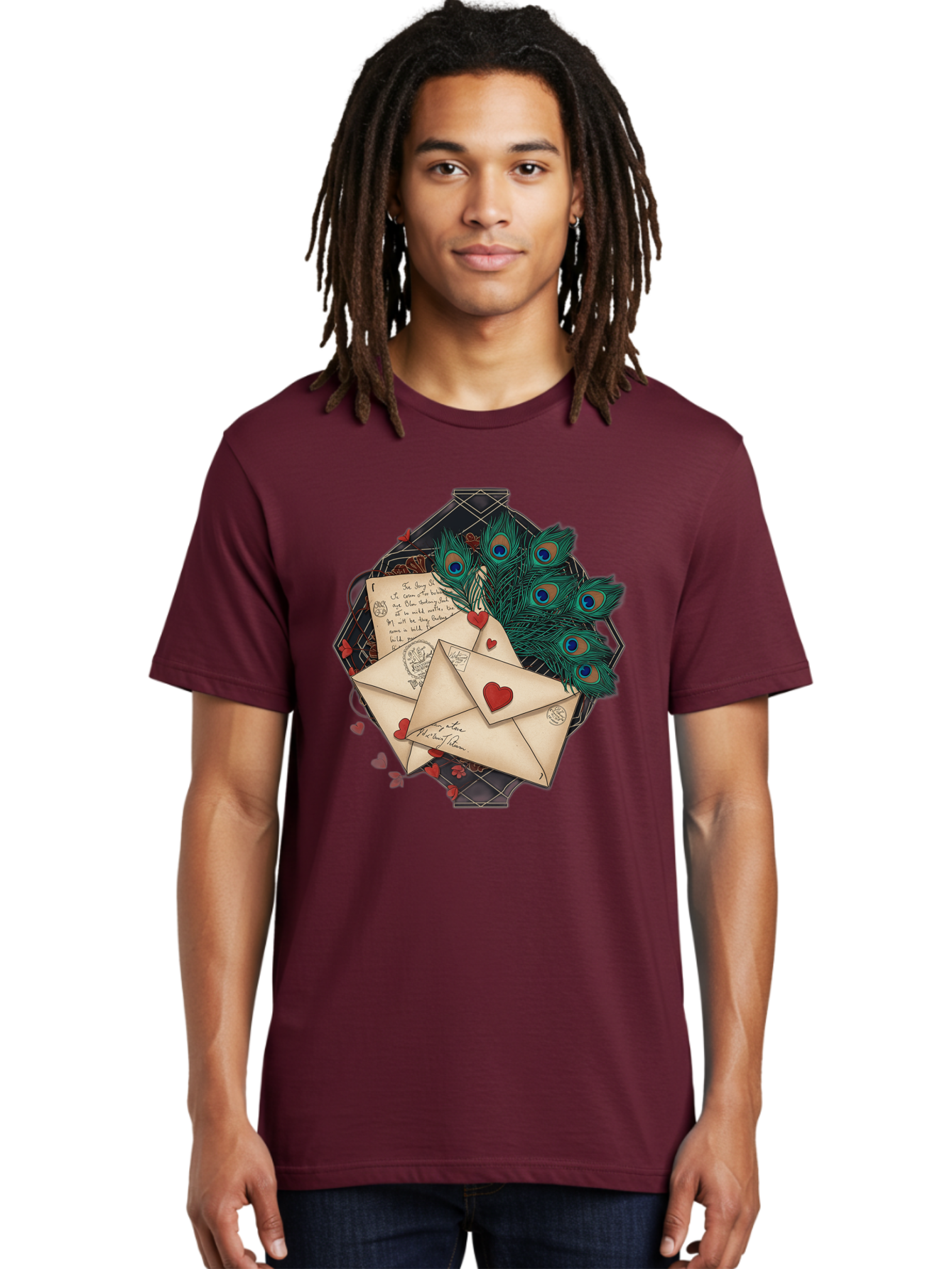 Love-Letters-2 Men'S Graphic Tee, 100% Cotton, Comfortable Casual Summer Wear, Machine Washable, Vintage Camera, Old Camera, Antique Camera, Black Camera, Classic Photography, Photography Equipment, Nostalgic Device, Film Camera, Camera Art Baj569