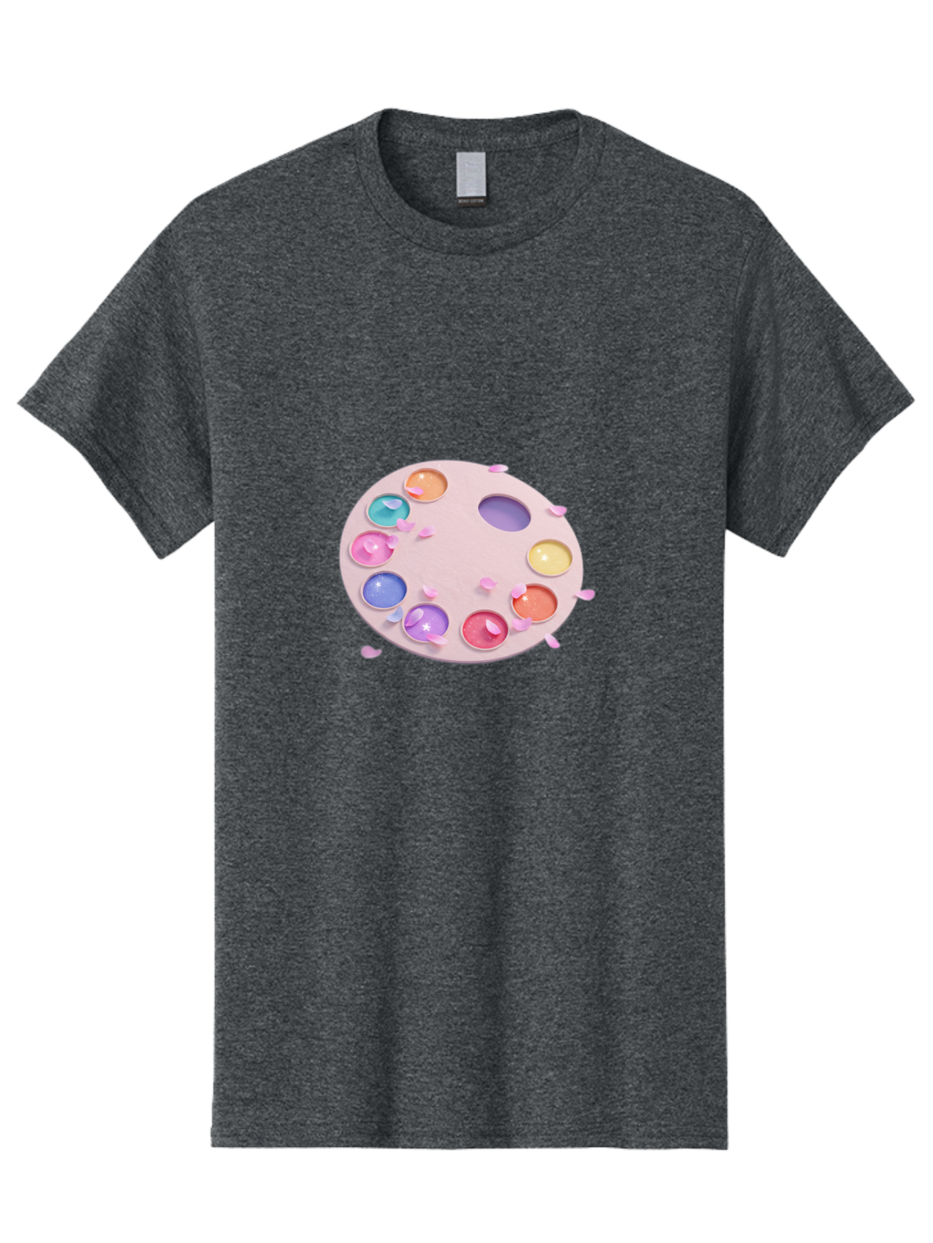 Makeup-Palette Men'S Graphic Tee, 100% Cotton, Comfortable Casual Summer Wear, Machine Washable, Vintage Camera, Old Camera, Antique Camera, Black Camera, Classic Photography, Photography Equipment, Nostalgic Device, Film Camera, Camera Art Baj572