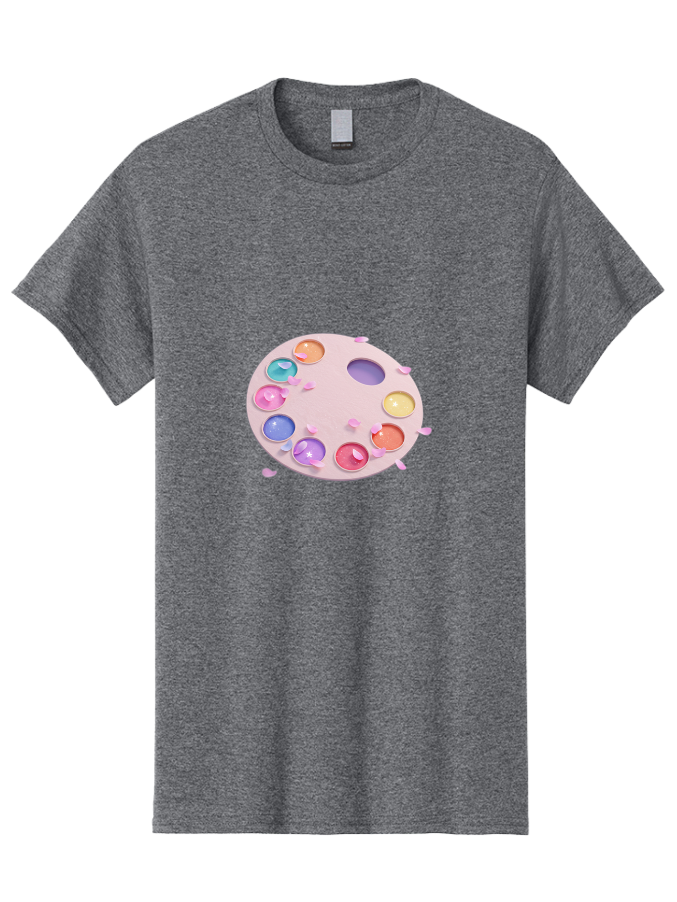 Makeup-Palette Men'S Graphic Tee, 100% Cotton, Comfortable Casual Summer Wear, Machine Washable, Vintage Camera, Old Camera, Antique Camera, Black Camera, Classic Photography, Photography Equipment, Nostalgic Device, Film Camera, Camera Art Baj572