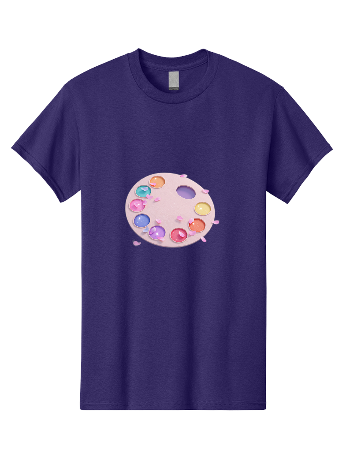 Makeup-Palette Men'S Graphic Tee, 100% Cotton, Comfortable Casual Summer Wear, Machine Washable, Vintage Camera, Old Camera, Antique Camera, Black Camera, Classic Photography, Photography Equipment, Nostalgic Device, Film Camera, Camera Art Baj572