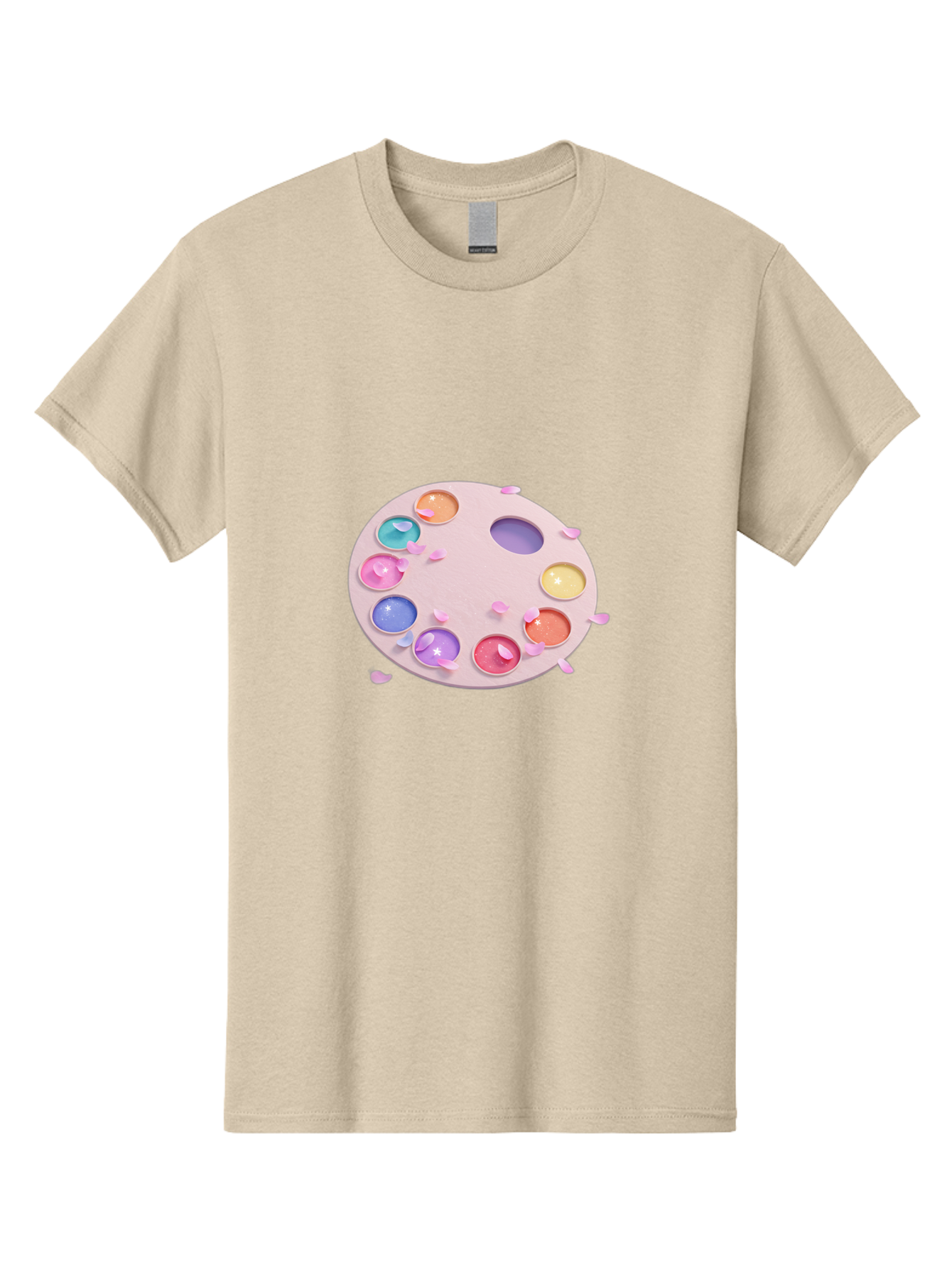 Makeup-Palette Men'S Graphic Tee, 100% Cotton, Comfortable Casual Summer Wear, Machine Washable, Vintage Camera, Old Camera, Antique Camera, Black Camera, Classic Photography, Photography Equipment, Nostalgic Device, Film Camera, Camera Art Baj572