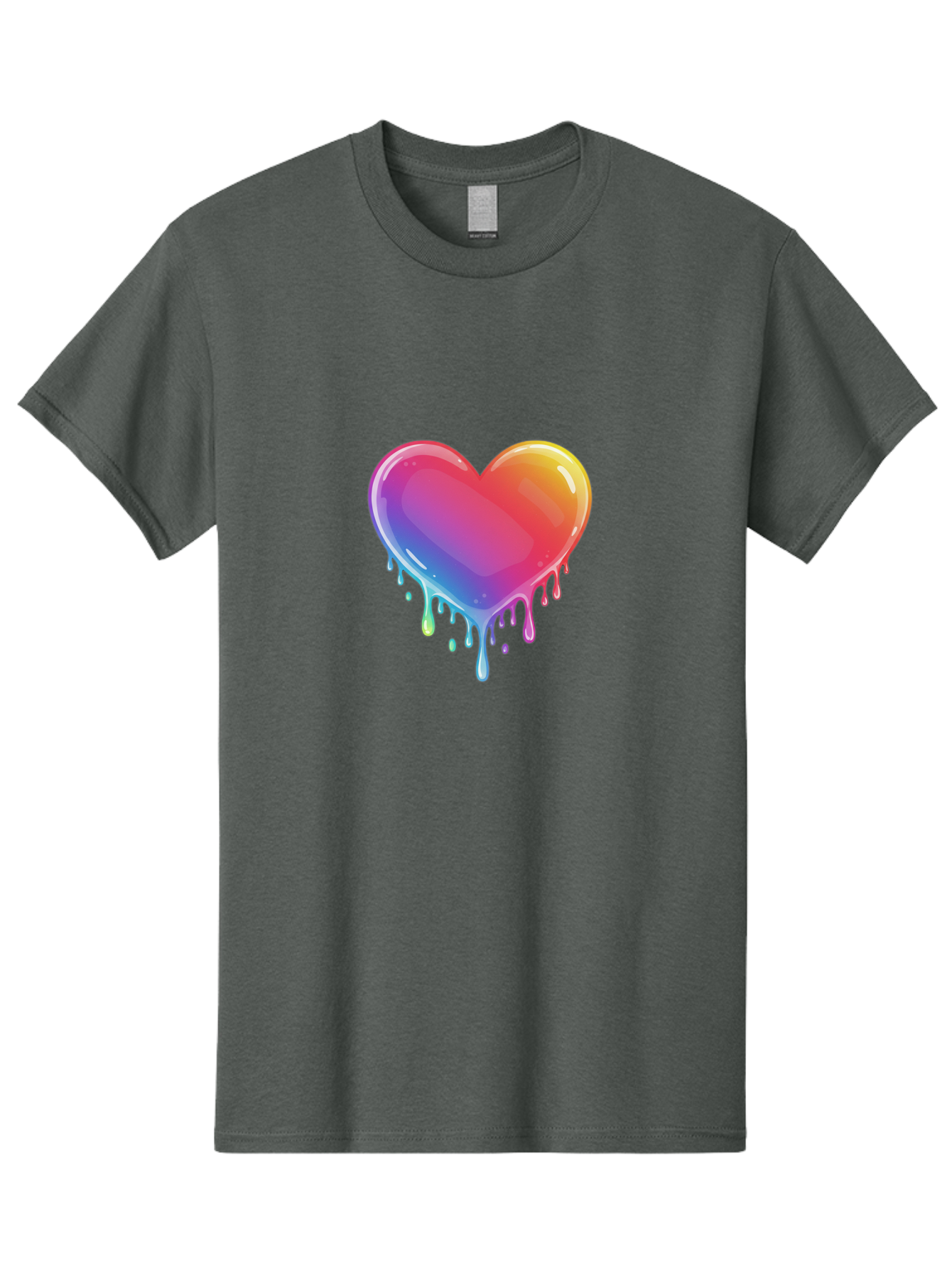 Melting-Heart-1 Men'S Graphic Tee, 100% Cotton, Comfortable Casual Summer Wear, Machine Washable, Vintage Camera, Old Camera, Antique Camera, Black Camera, Classic Photography, Photography Equipment, Nostalgic Device, Film Camera, Camera Art Baj574