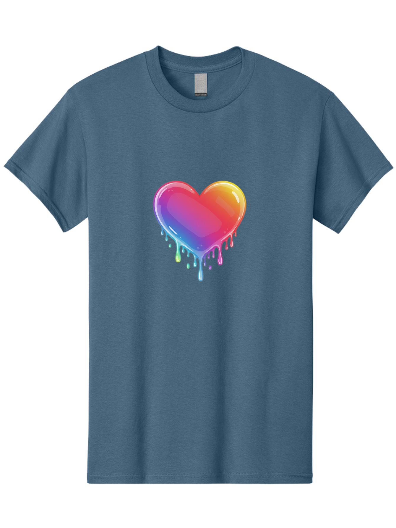 Melting-Heart-1 Men'S Graphic Tee, 100% Cotton, Comfortable Casual Summer Wear, Machine Washable, Vintage Camera, Old Camera, Antique Camera, Black Camera, Classic Photography, Photography Equipment, Nostalgic Device, Film Camera, Camera Art Baj574