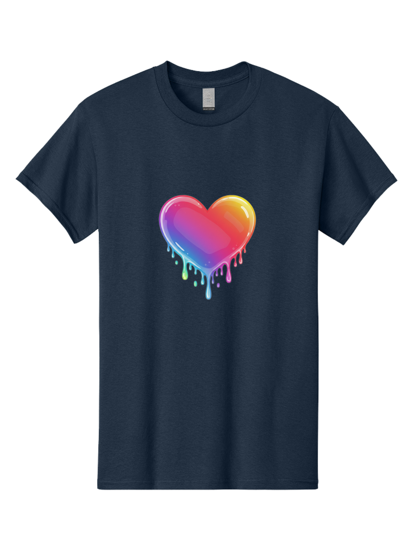 Melting-Heart-1 Men'S Graphic Tee, 100% Cotton, Comfortable Casual Summer Wear, Machine Washable, Vintage Camera, Old Camera, Antique Camera, Black Camera, Classic Photography, Photography Equipment, Nostalgic Device, Film Camera, Camera Art Baj574